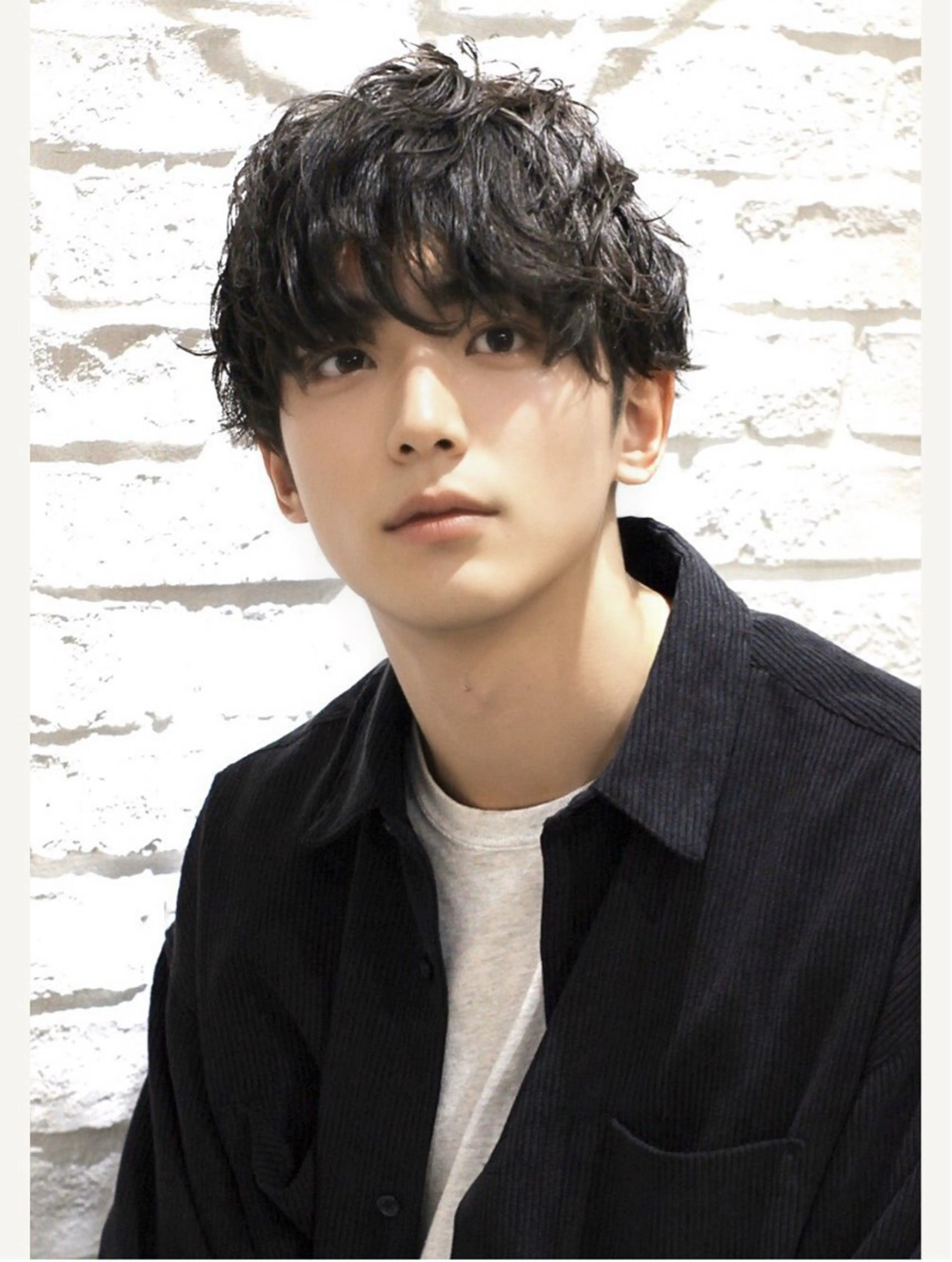 ショート パーマ メンズ カット パーマ 加藤 いくみのヘアスタイル