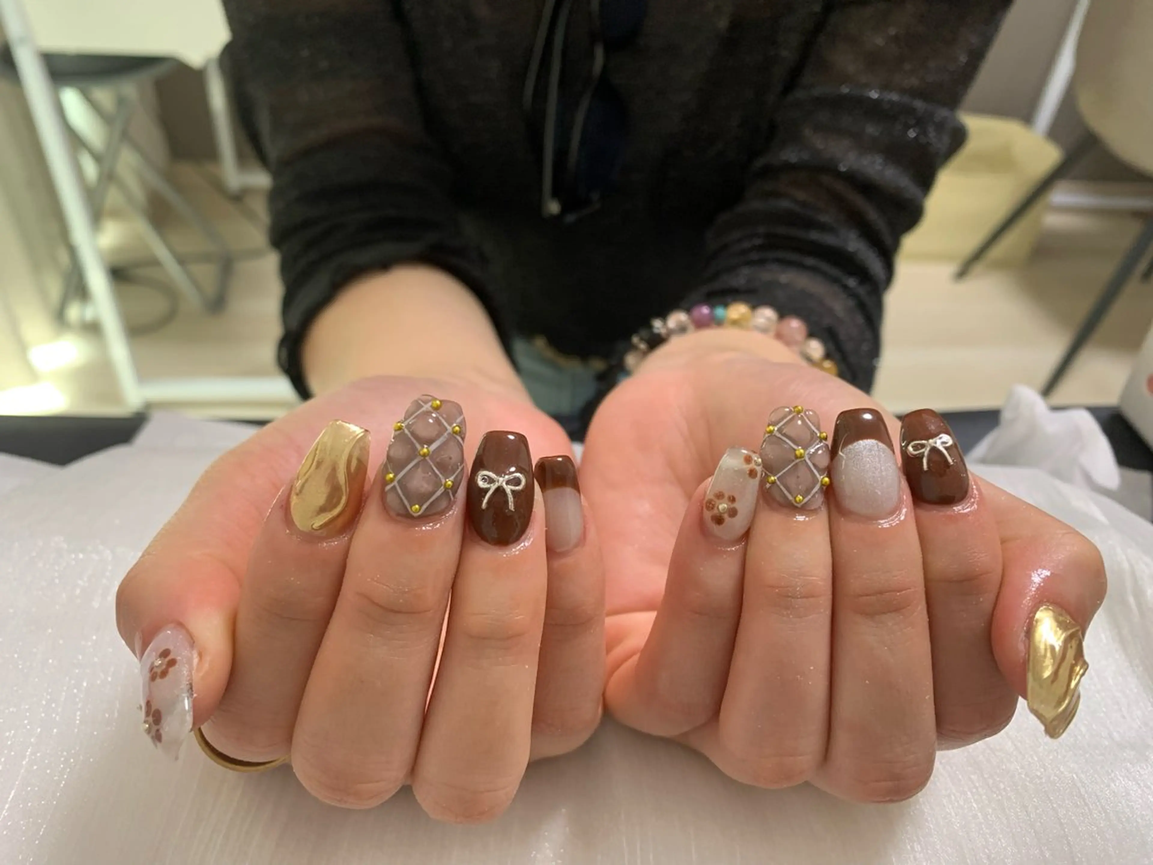 ネイル ハンドネイル しょう えんきんのネイルデザイン