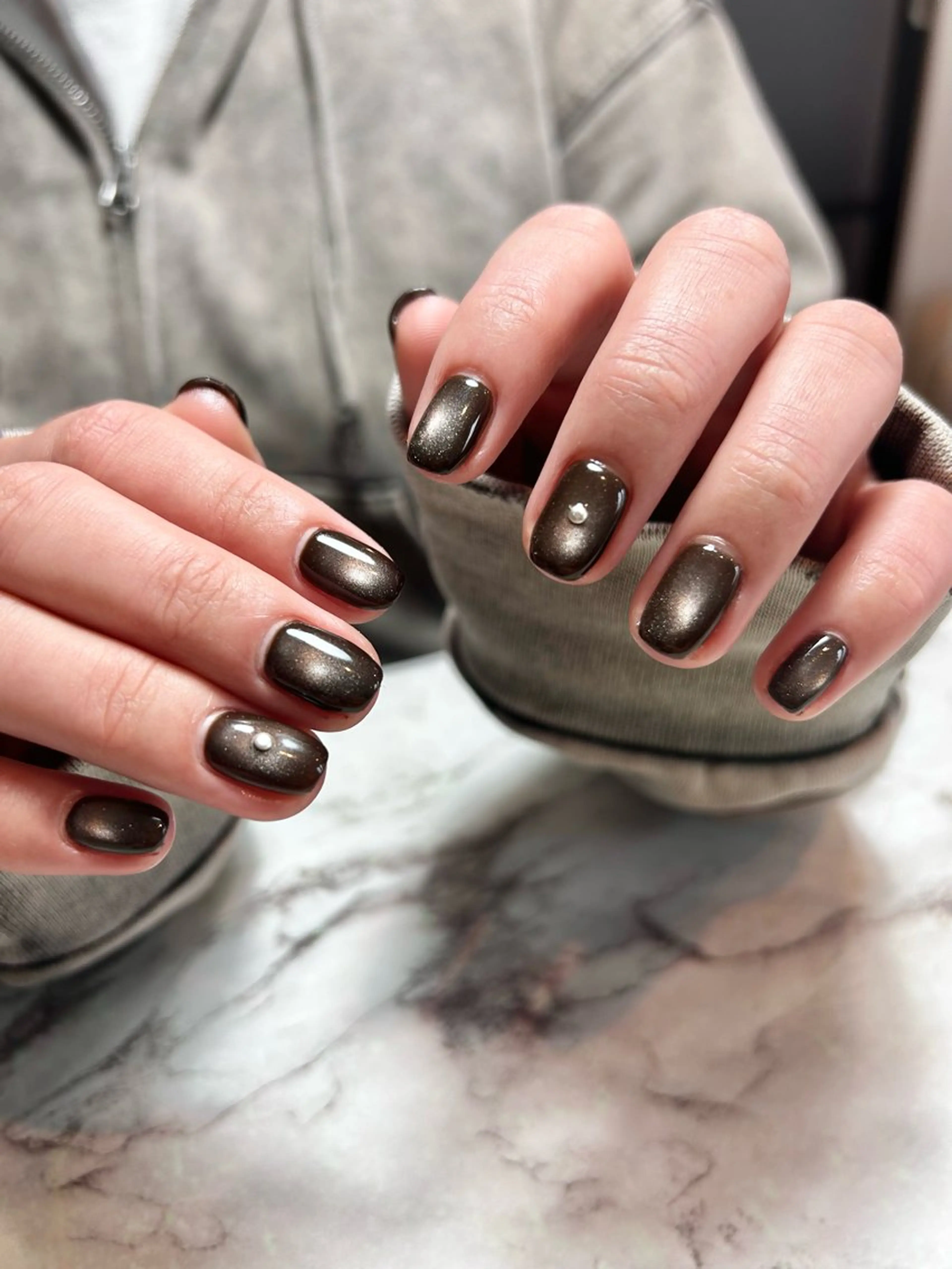 ネイル マグネットネイル ハンドネイル TESORO nailのネイルデザイン