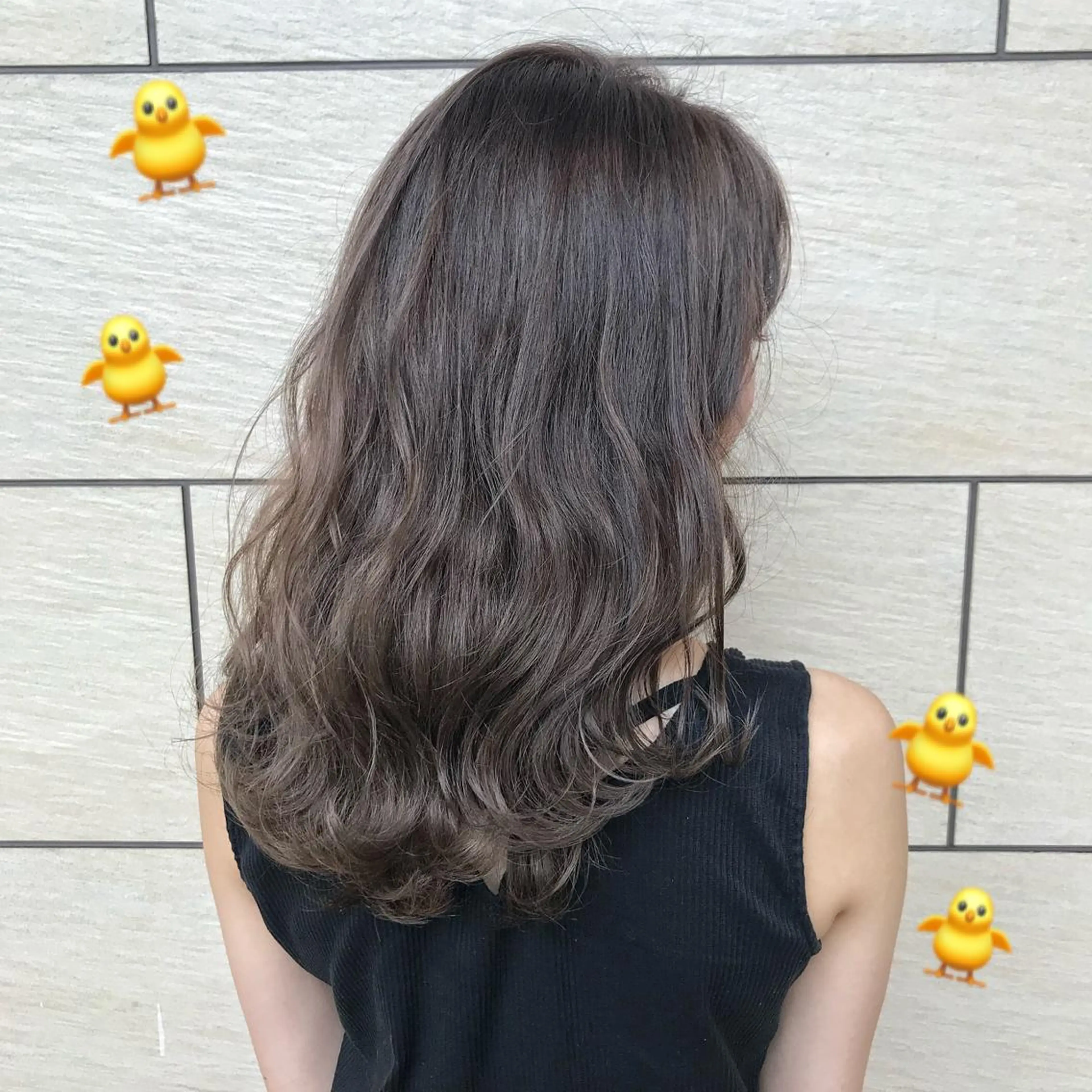 ロング メンズ縮毛矯正 ニュアンスパーマのヘアスタイル