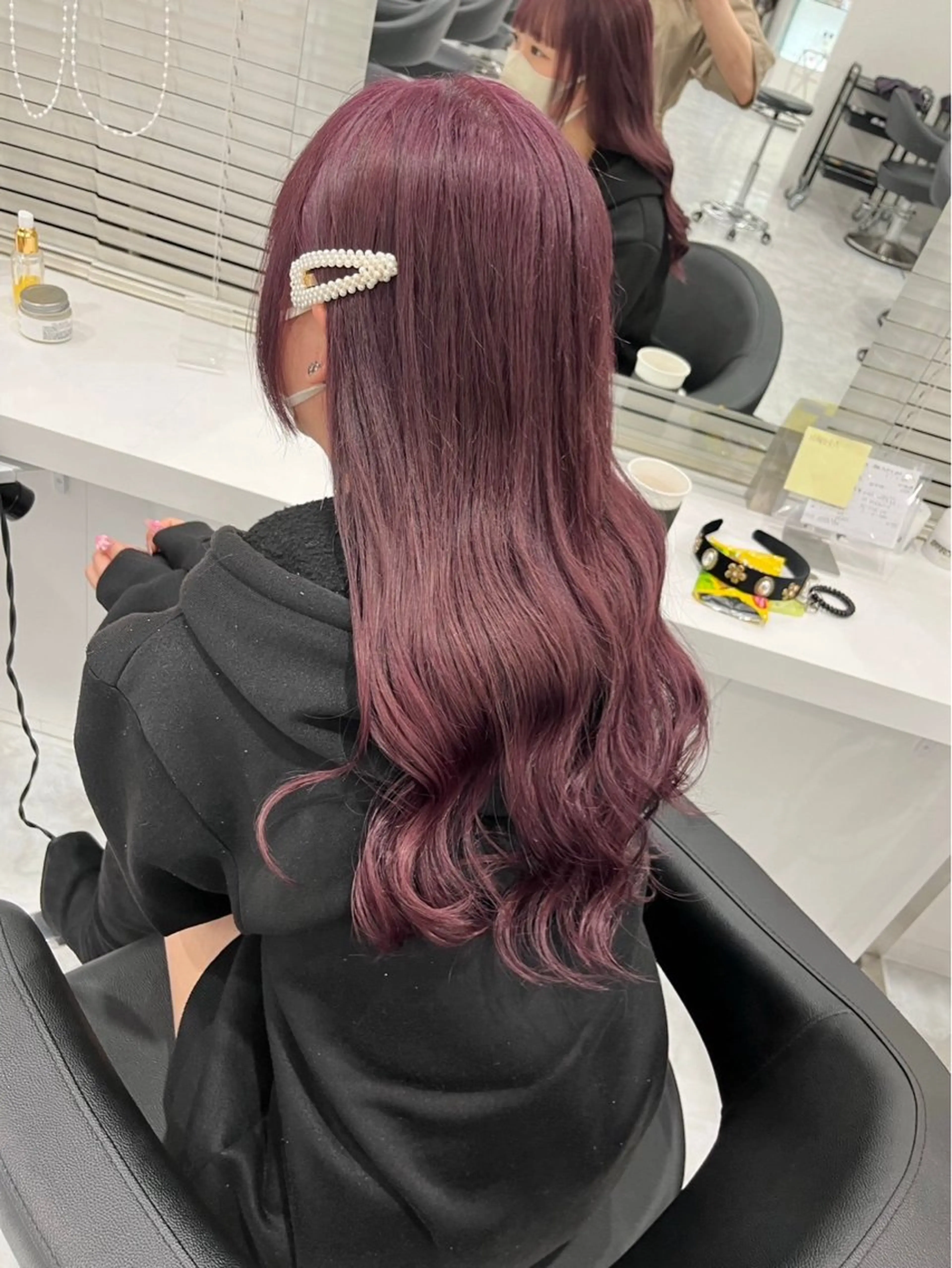 ロング カラー 髪質改善 ロング トリートメント ヘアカラー トリートメント ヘッドスパ 🐺メンズパーマ マッシュ　あさひ🐺のヘアスタイル