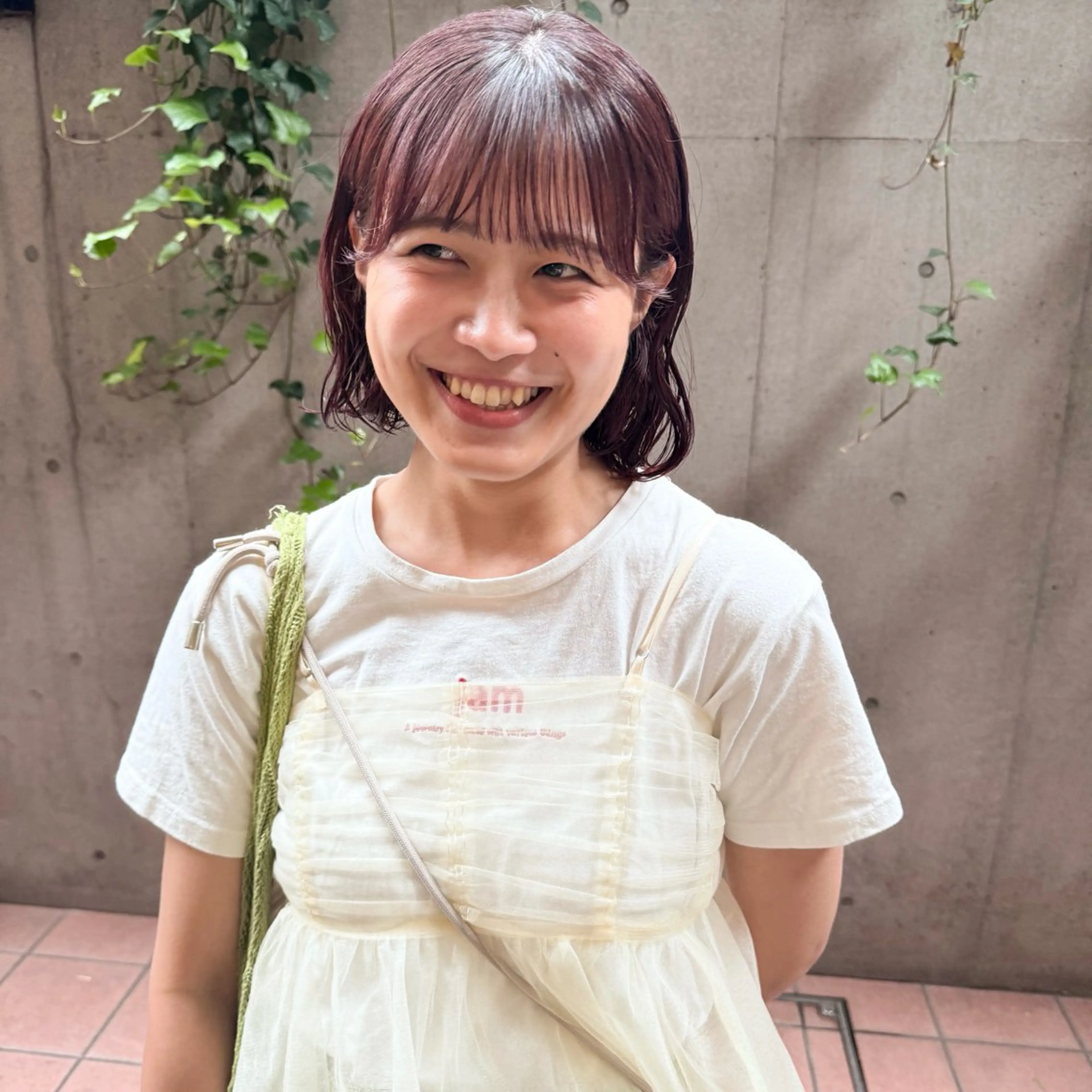 ショート パーマ カット パーマ 大橋 芽衣のヘアスタイル