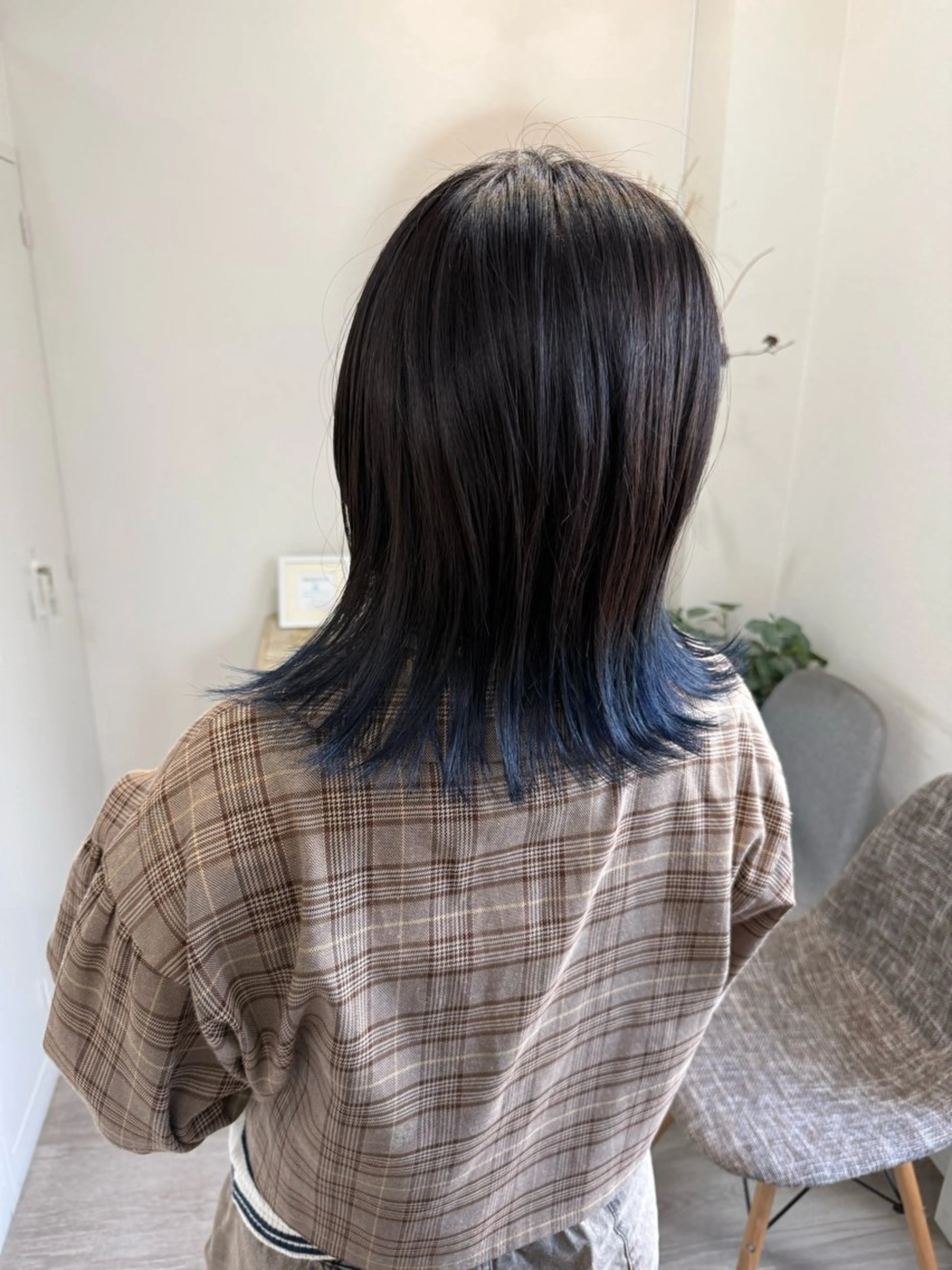 ミディアム カラー カット ヘアカラー トリートメント ROCCAhair 瞭汰のヘアスタイル