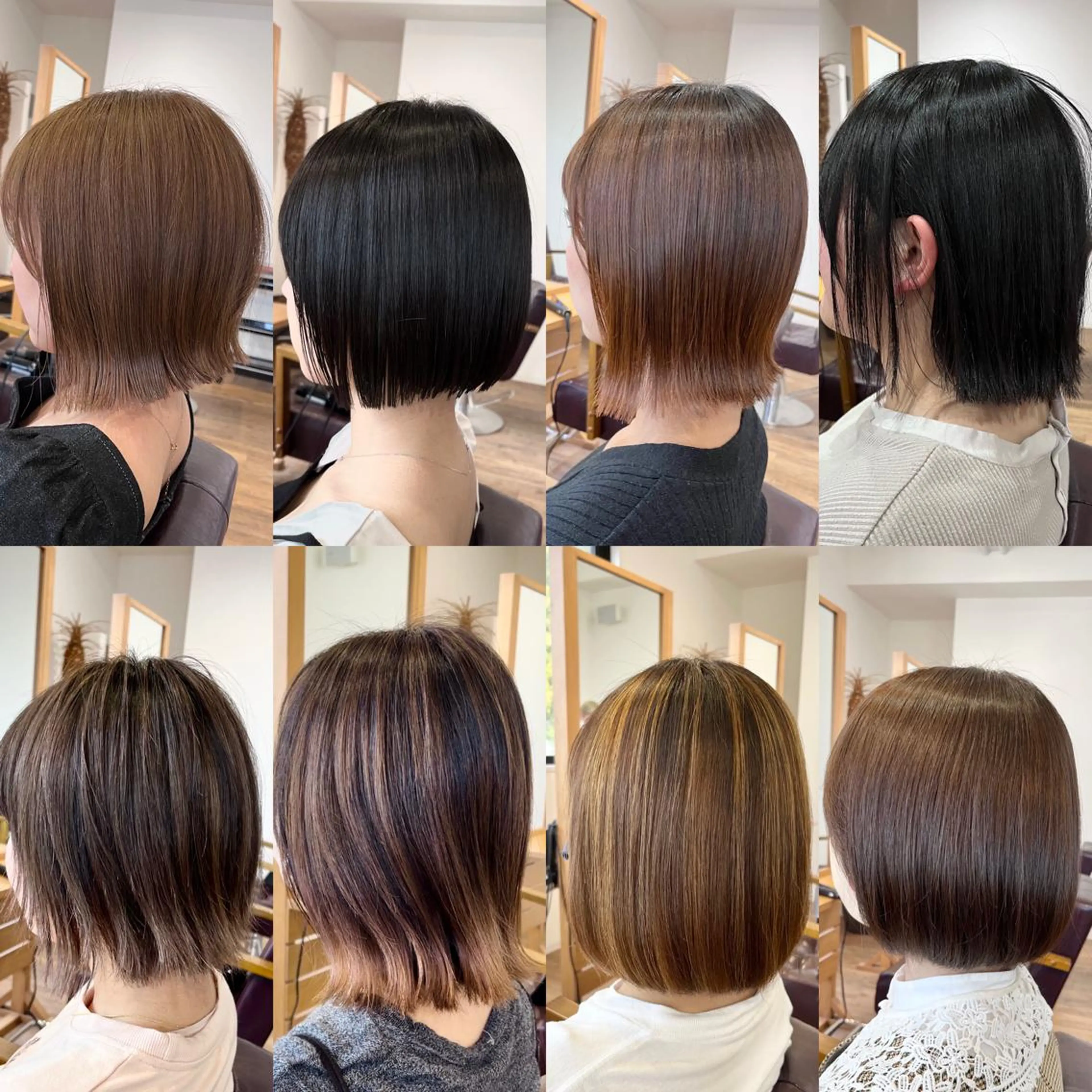 ショート ボブ KIZU 髪質改善 オカルト怪談のヘアスタイル