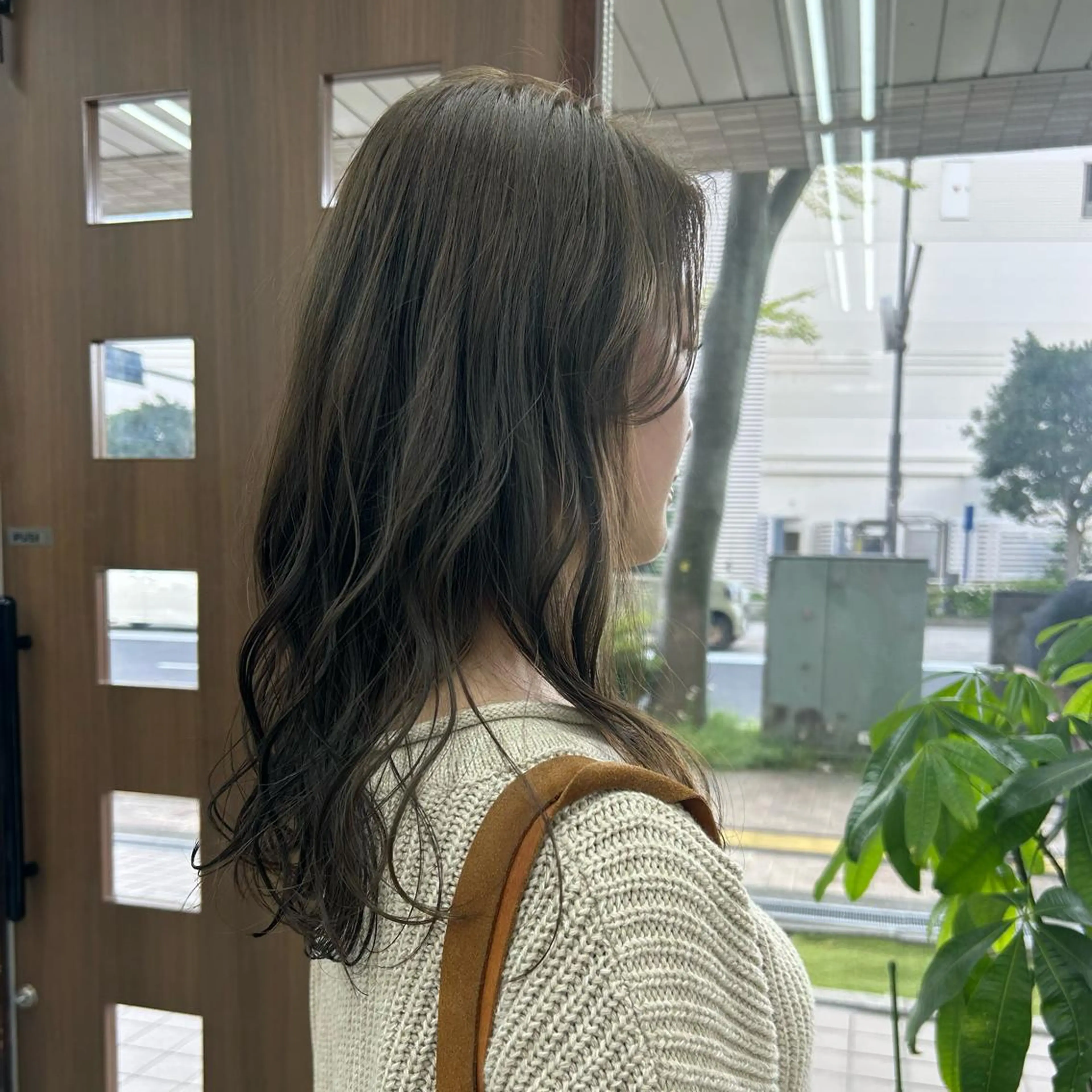 ロング ダブルカラー/韓国 ヘア/さわのあかねのヘアスタイル