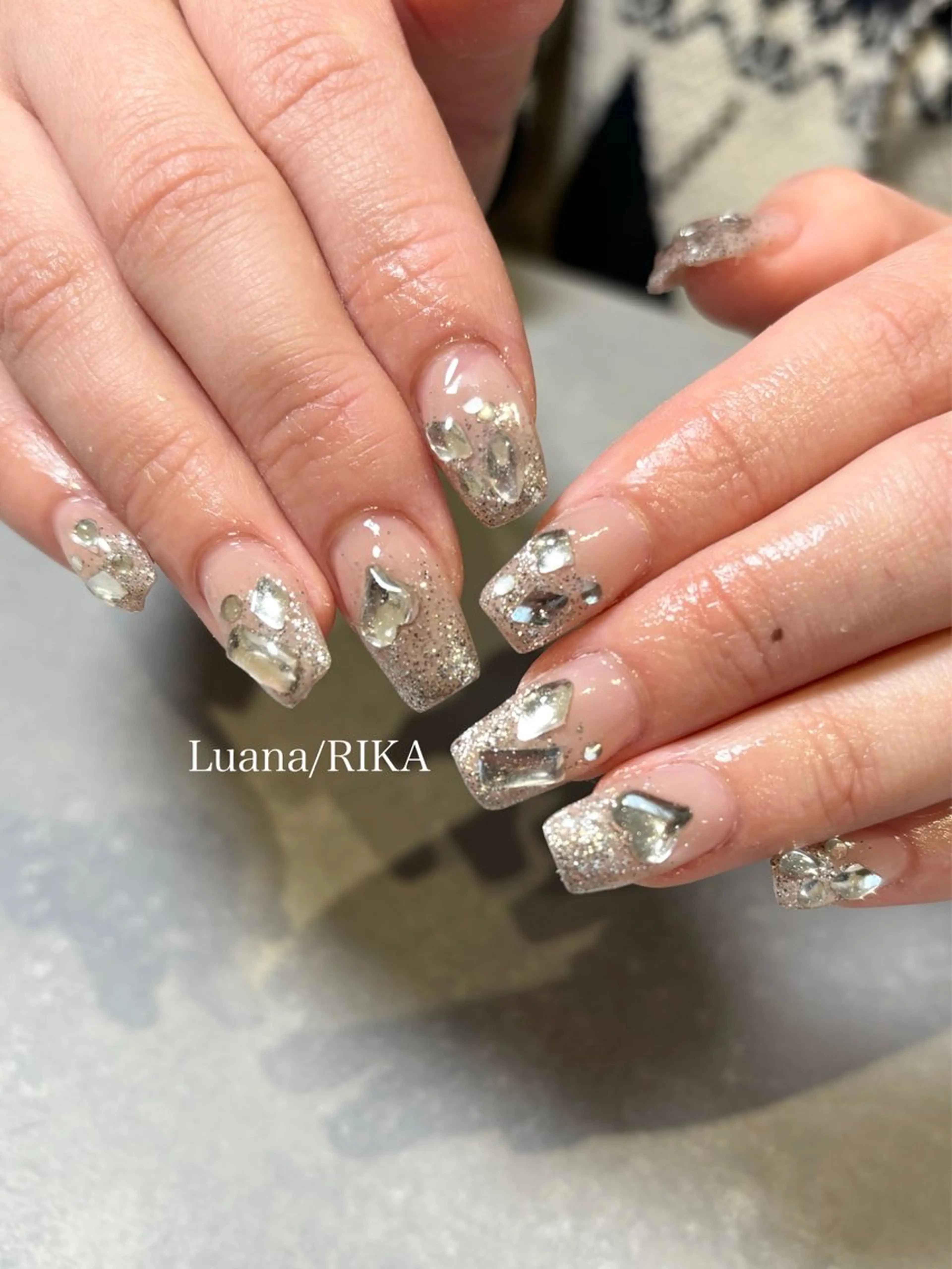 ネイル ハンドネイル Nail Salon Luana Rikaのネイルデザイン