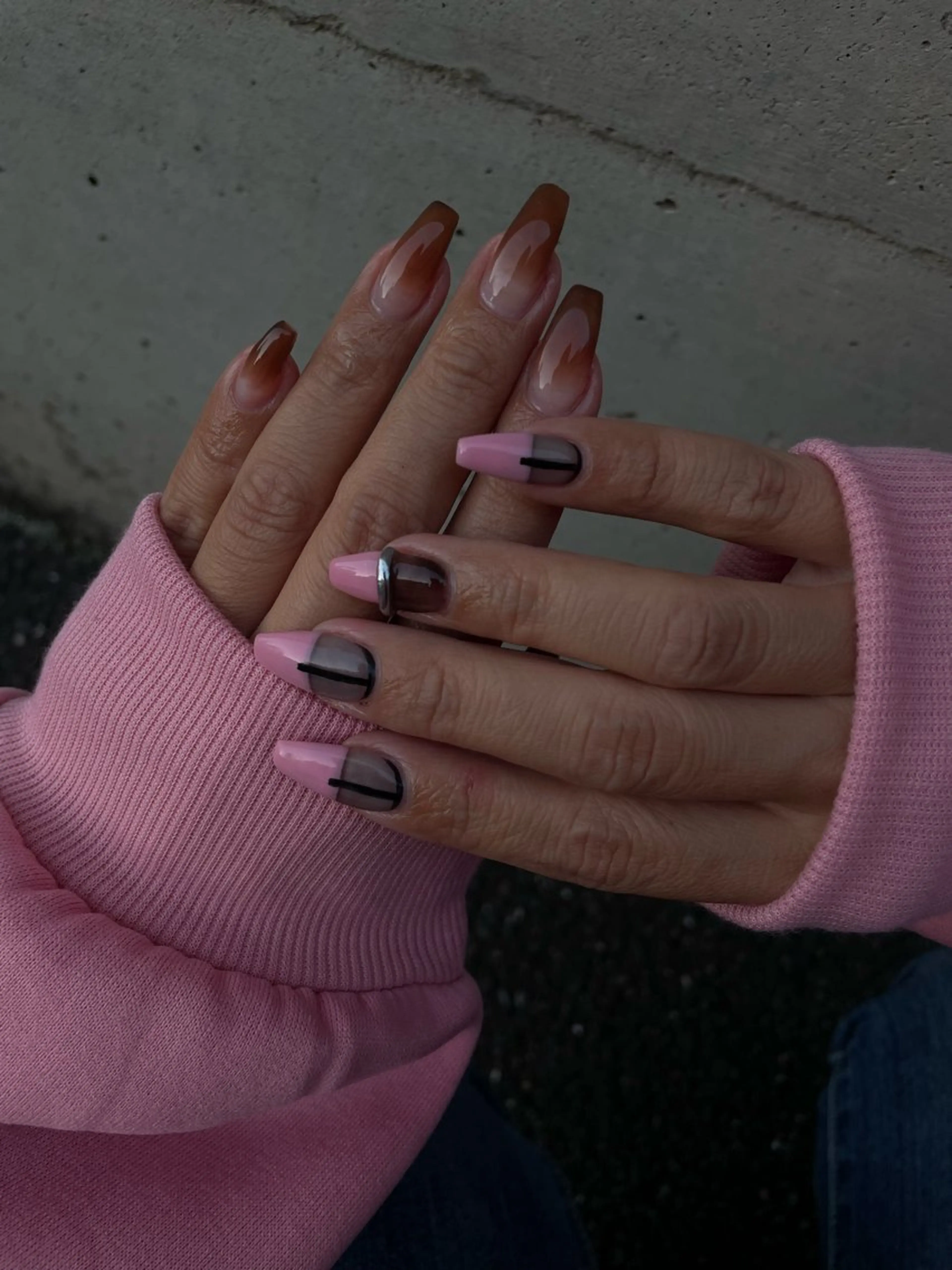 ãã€ã« ãã³ããã€ã« Atelier by 24nail/Ayaã®ãã€ã«ãã¶ã€ã³