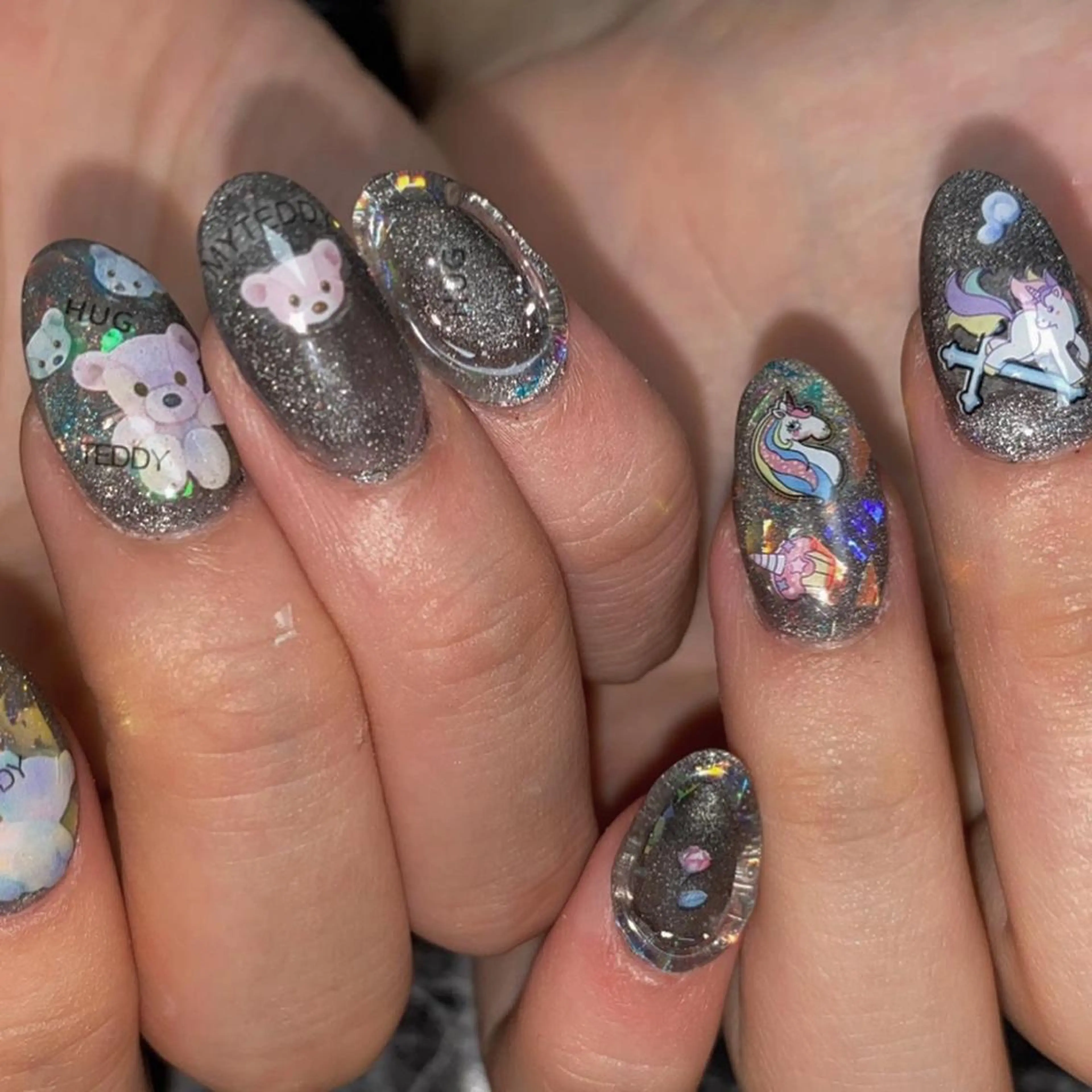 ネイル 長さ出し Salon de dahan所属・SALON DE DAHANのネイルデザイン