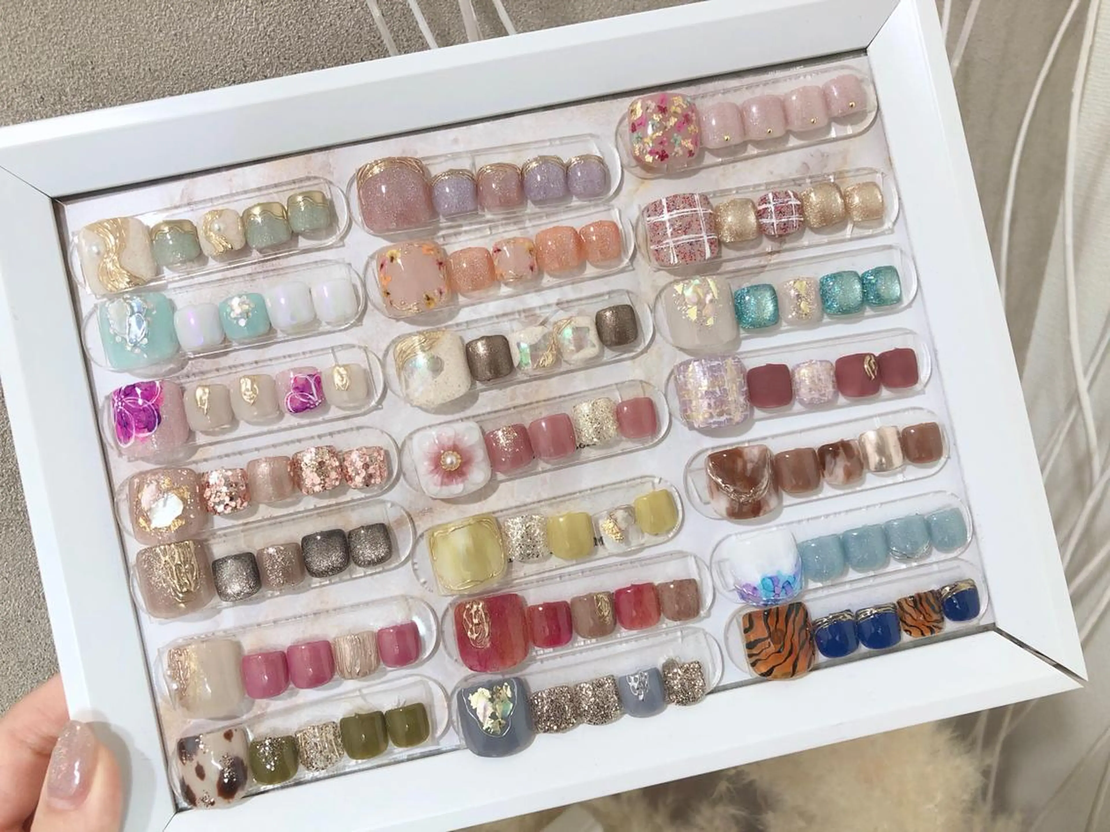 ネイル フットネイル フットネイル nail heron所属・saki_ nail heronのその他イメージ