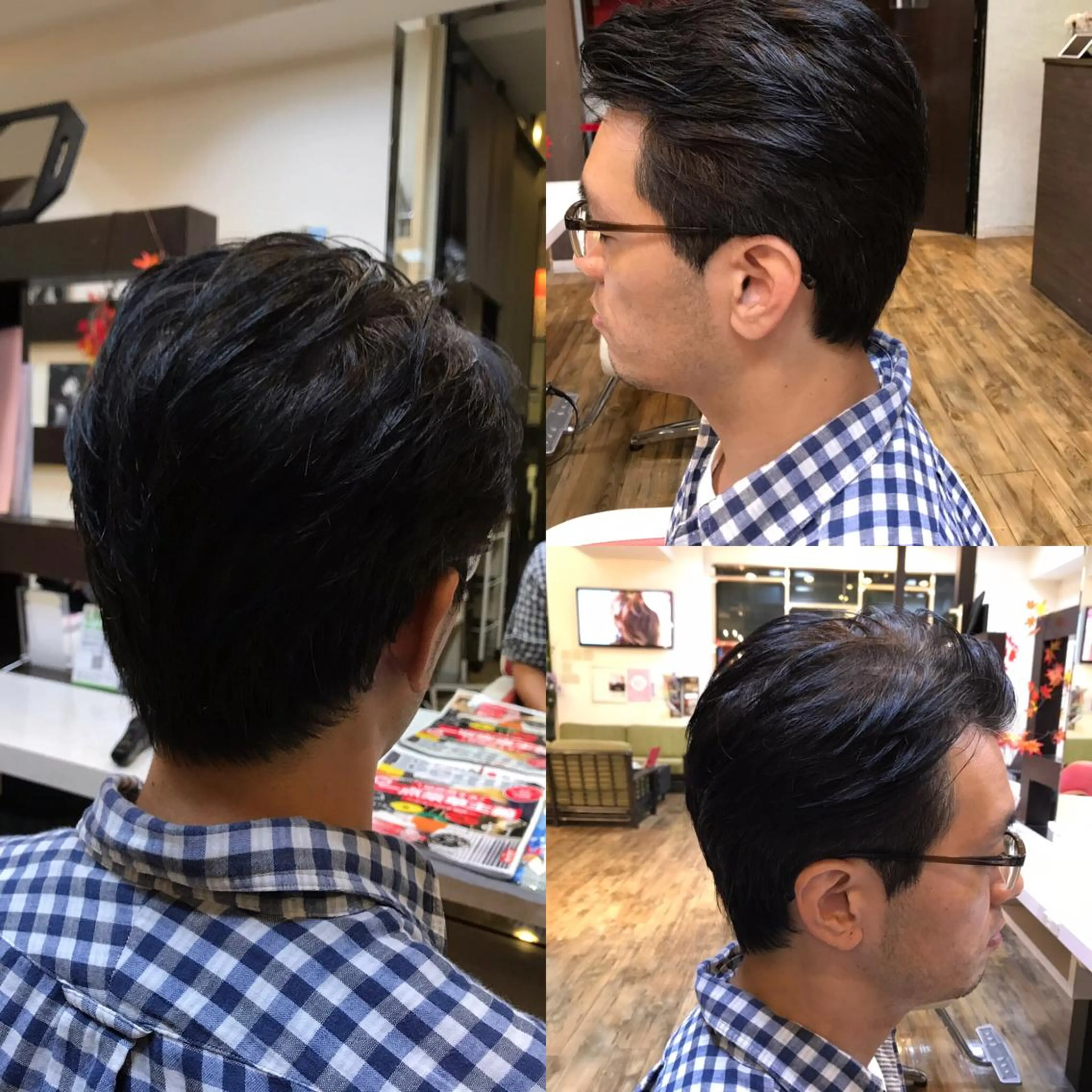 ショート メンズ ショートヘア カット 赤羽、髪質改善サロン 吉野リョウスケのヘアスタイル