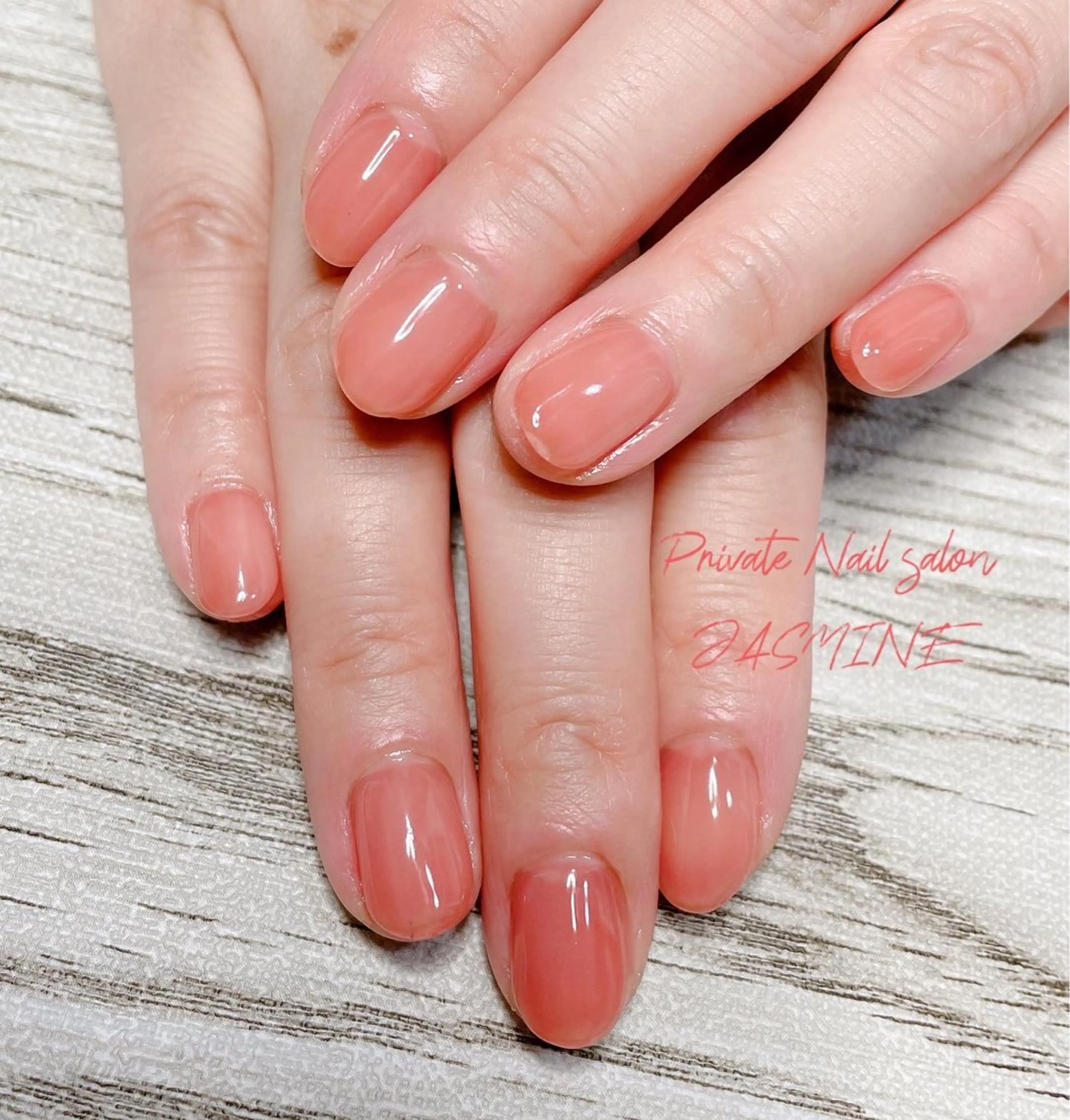 ネイル ワンカラーネイル シンプルネイル ハンドネイル Nail salon JASMINEのネイルデザイン