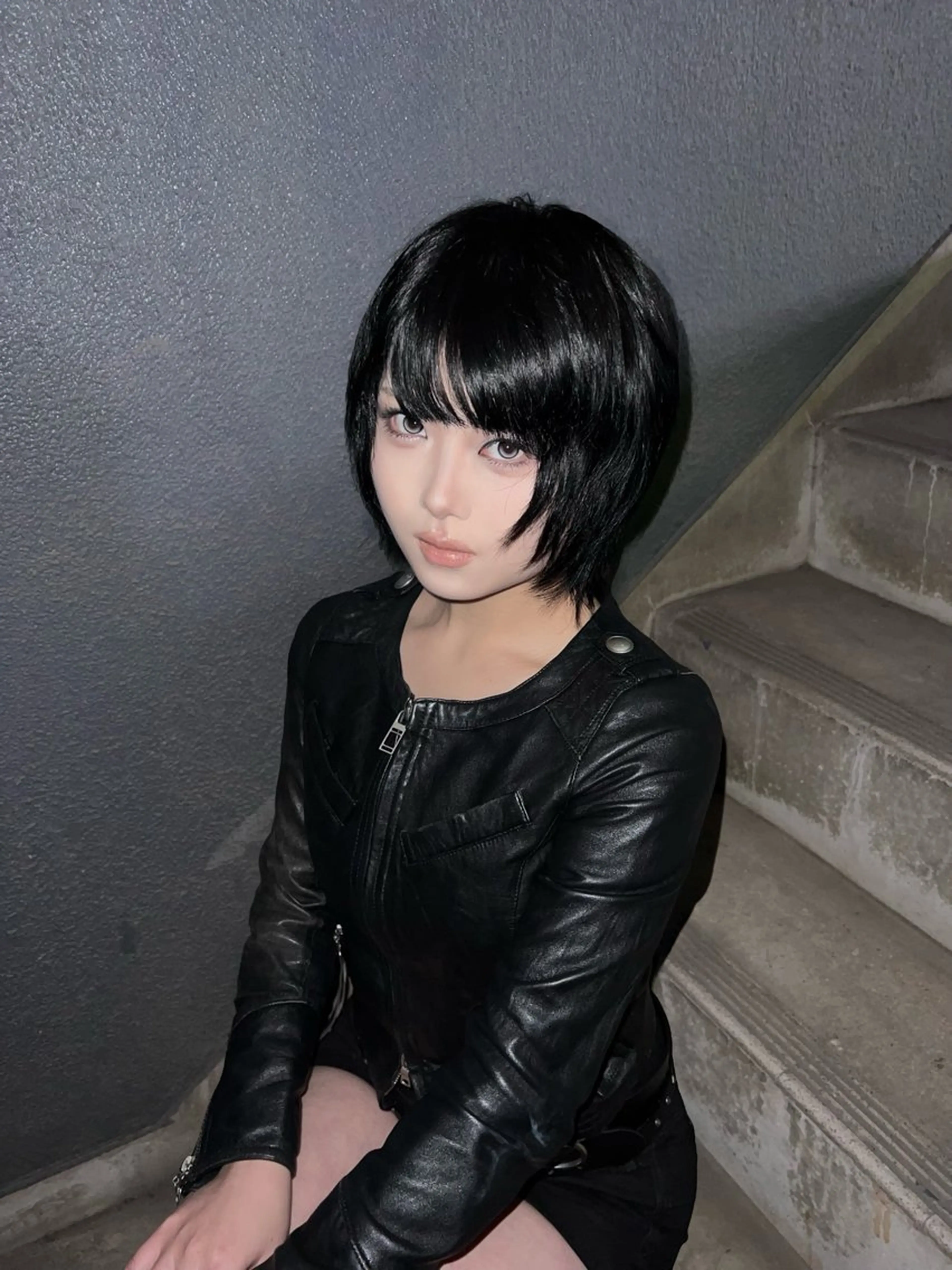 ショート カット ヘアカラー AIRA/ブリーチ /透明感カラーのヘアスタイル