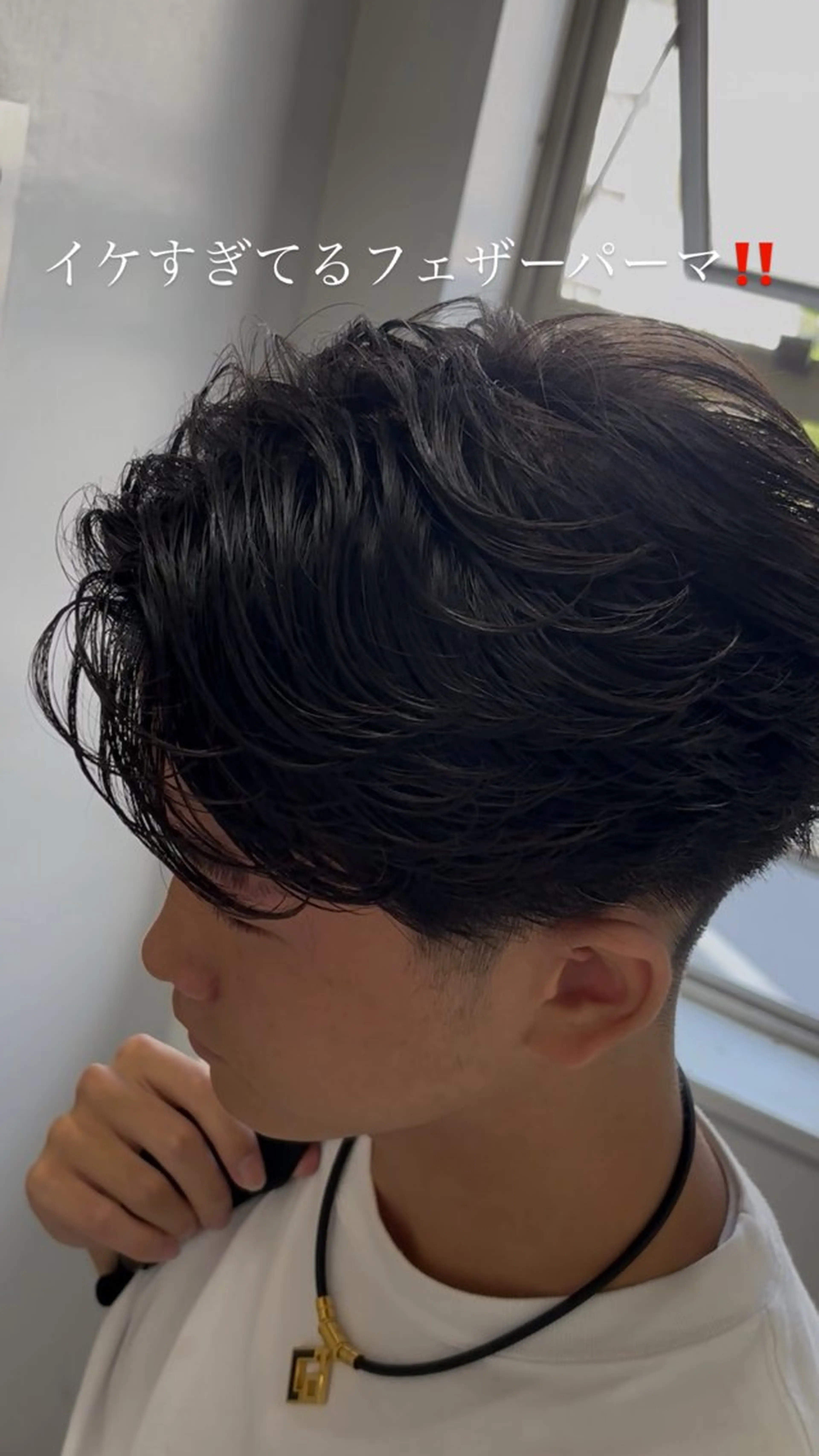ショート パーマ メンズ カット パーマ メンズ特化⚡️パーマ テッタのヘアスタイル