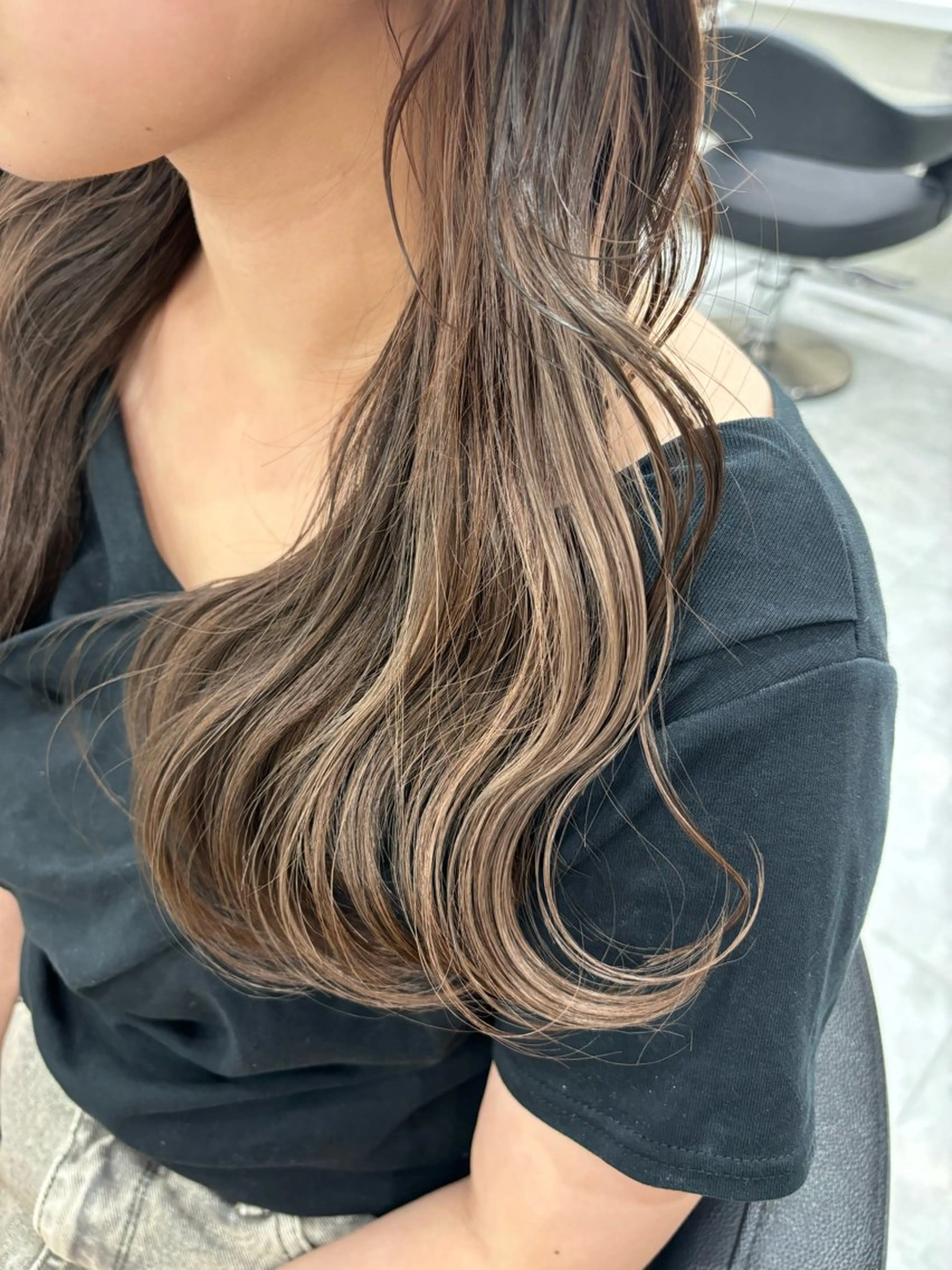 ロング カラー ヘアカラー トリートメント ヘアセット 透明感💕今っぽ似合 わせ𝐍𝐨. 𝟏のヘアスタイル