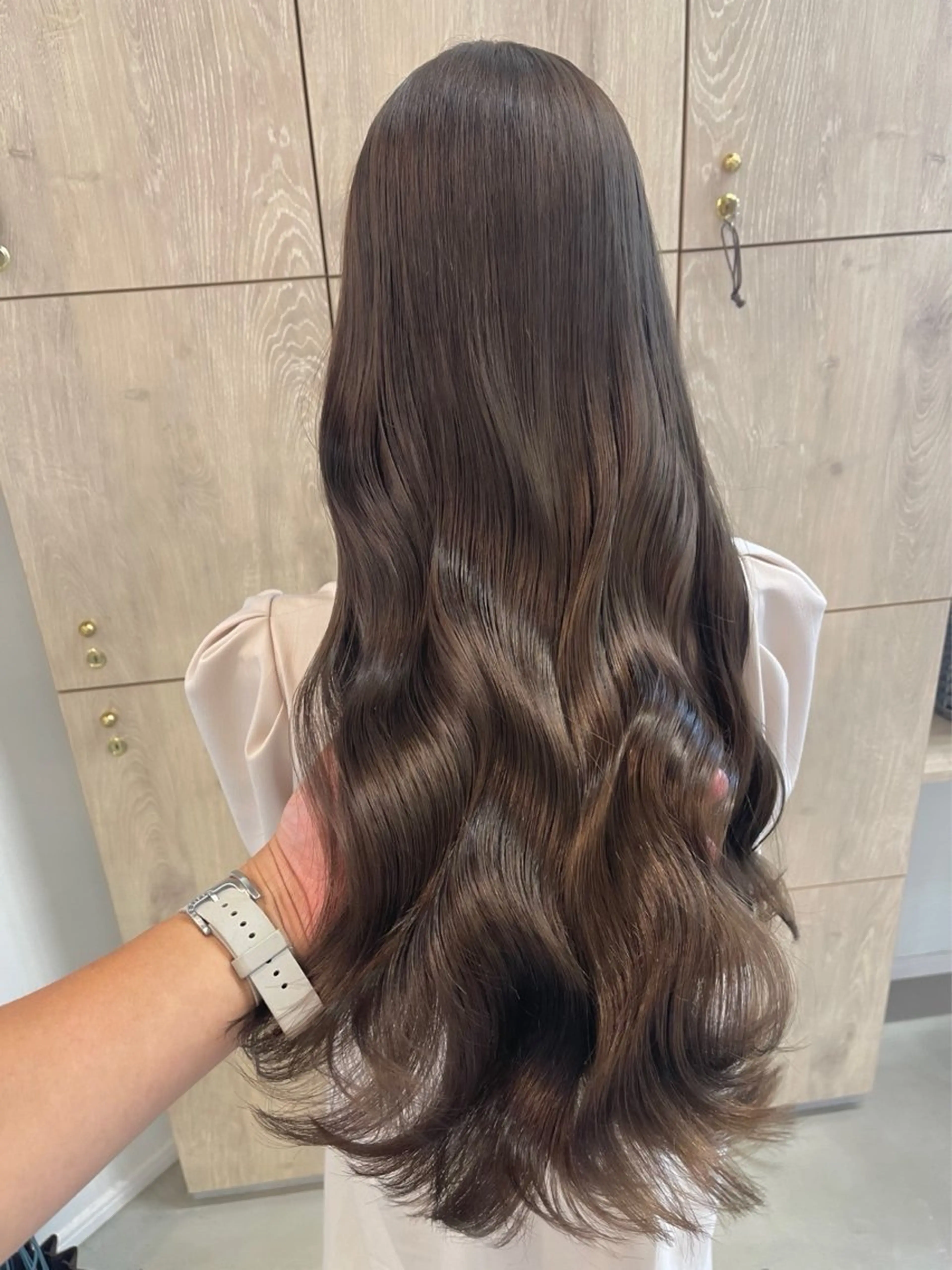 ロング ヘアカラー 田中 陽斗のヘアスタイル