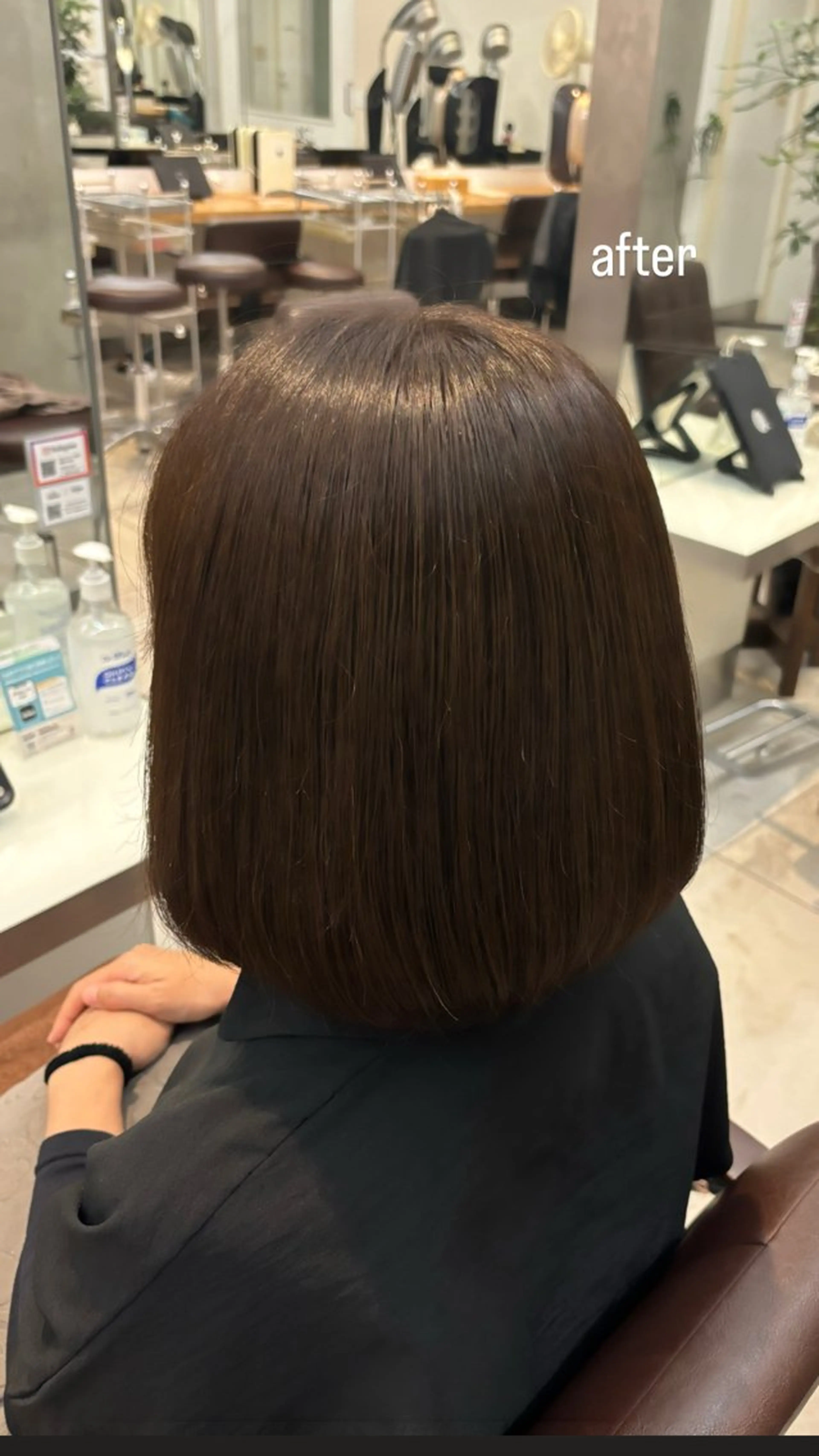 ミディアム カラー ヘアアレンジ 堀江 理帆/表参道のヘアスタイル