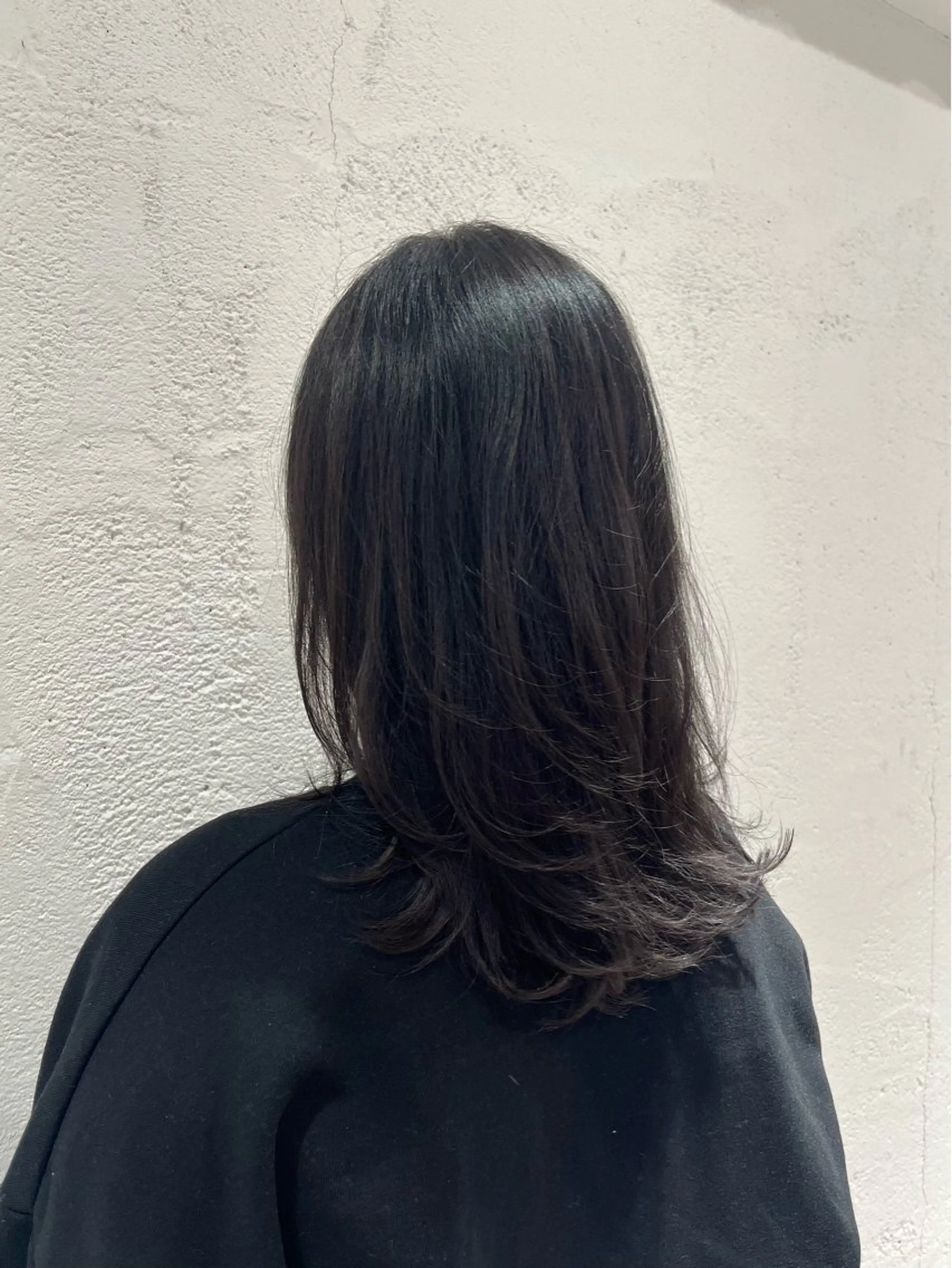ミディアム カット cheri ／akaneのヘアスタイル