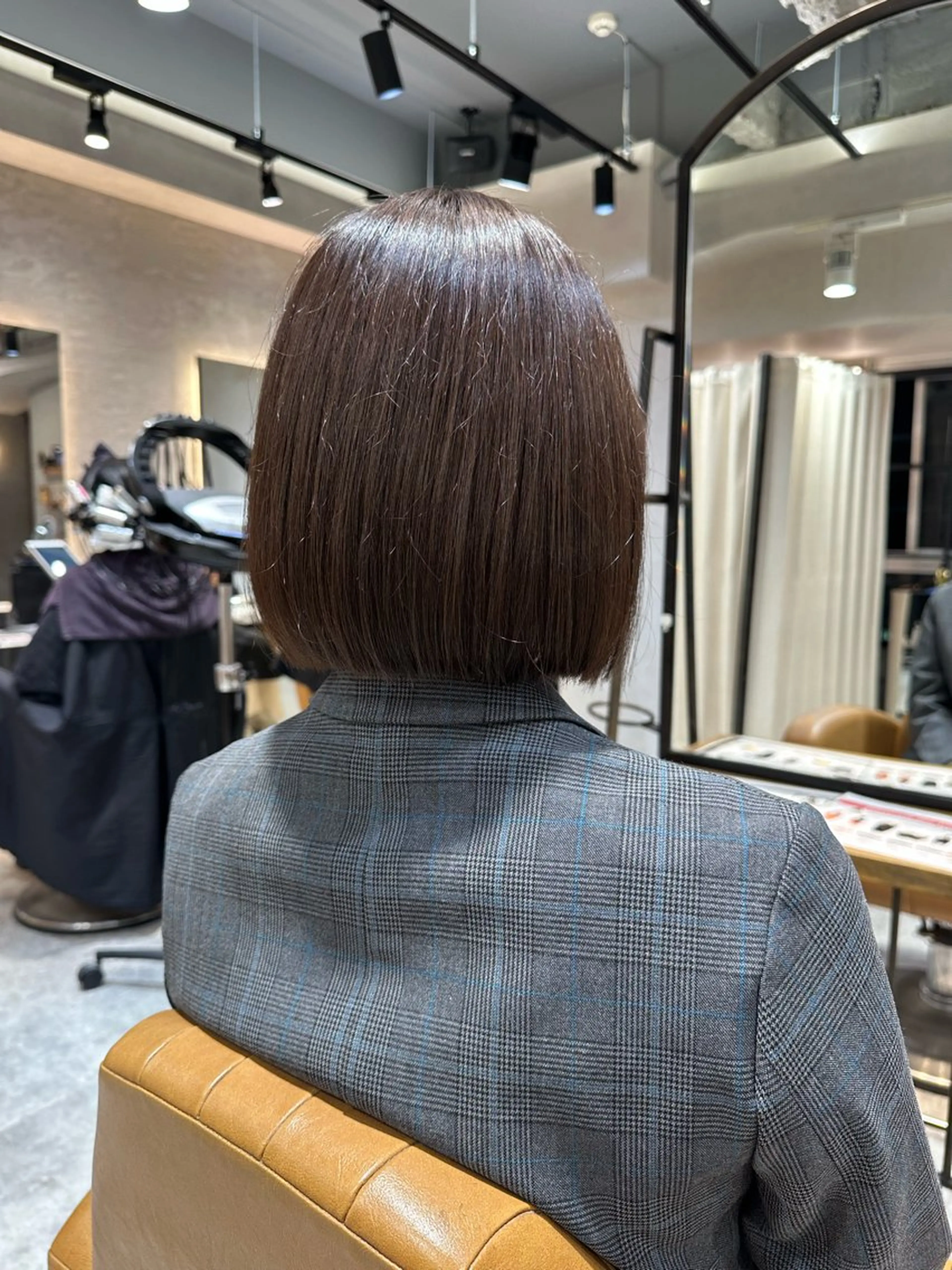 ショート Lond rouge所属・💚銀座/ボブ /美髪矯正/芦川💚のヘアスタイル