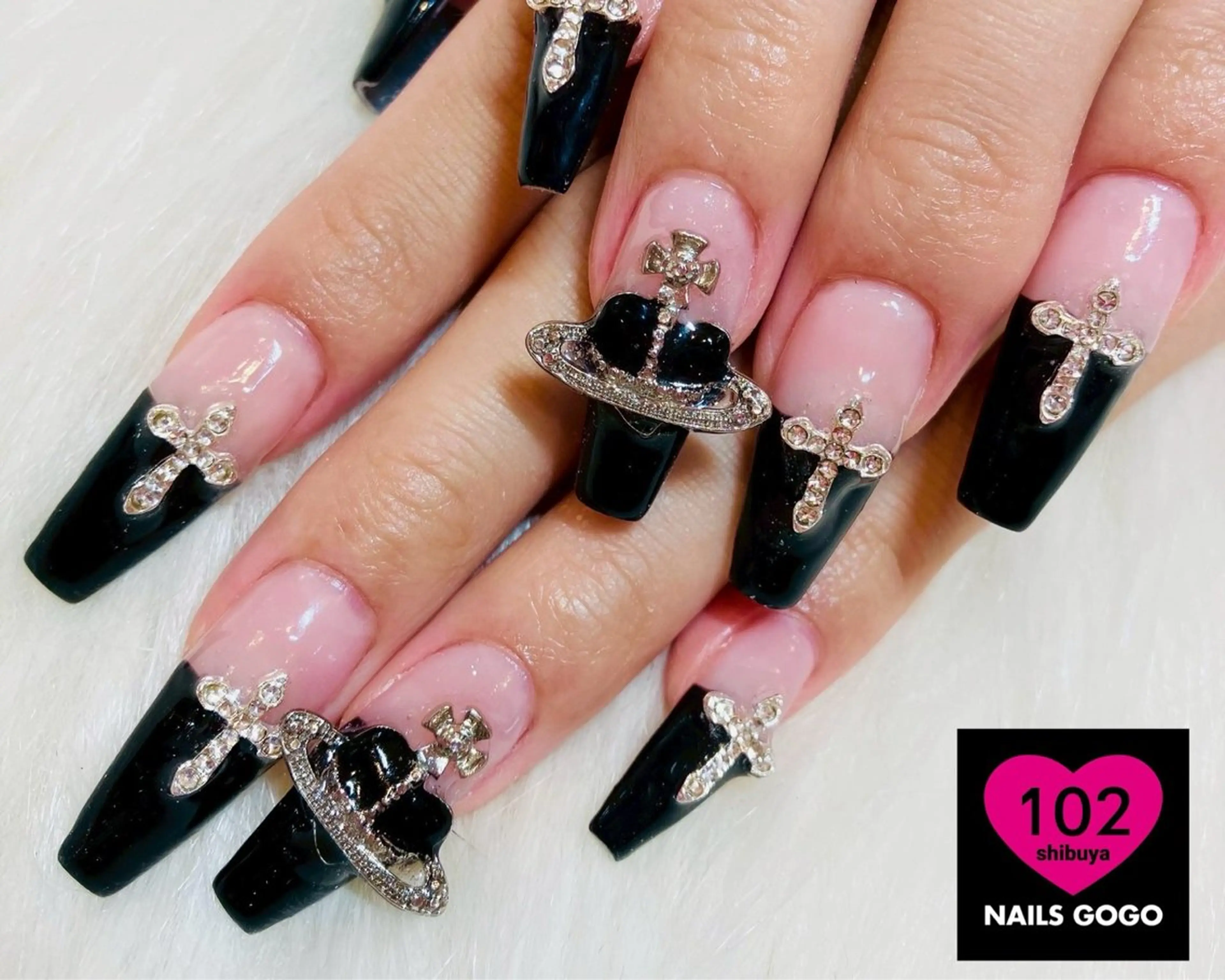 【120分長さ出し】パーツやり放題12980円（Long nail tips unlimited parts）の写真