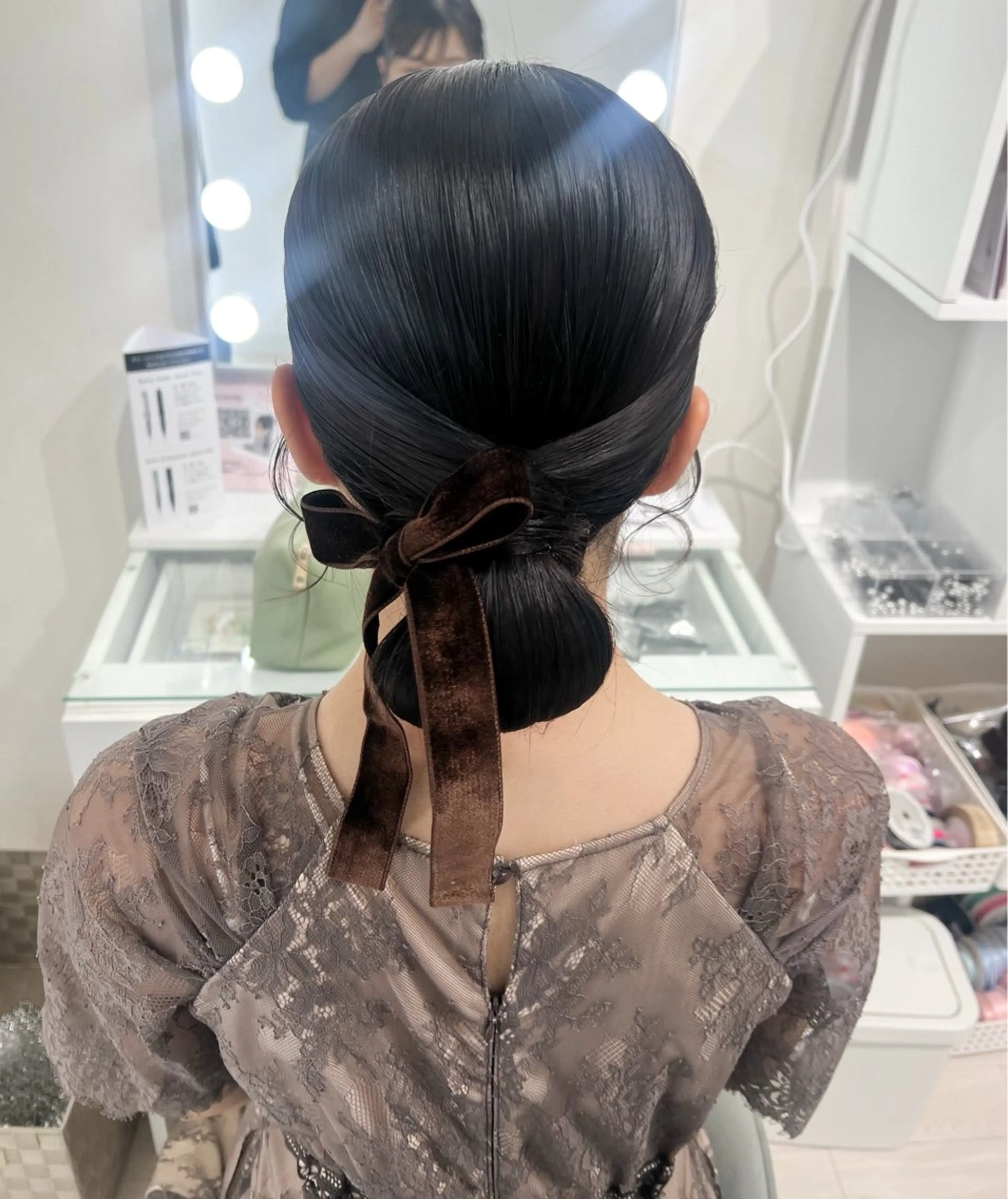 ロング ヘアセット ヘアメイク🎀 佐野 妃都美のヘアスタイル