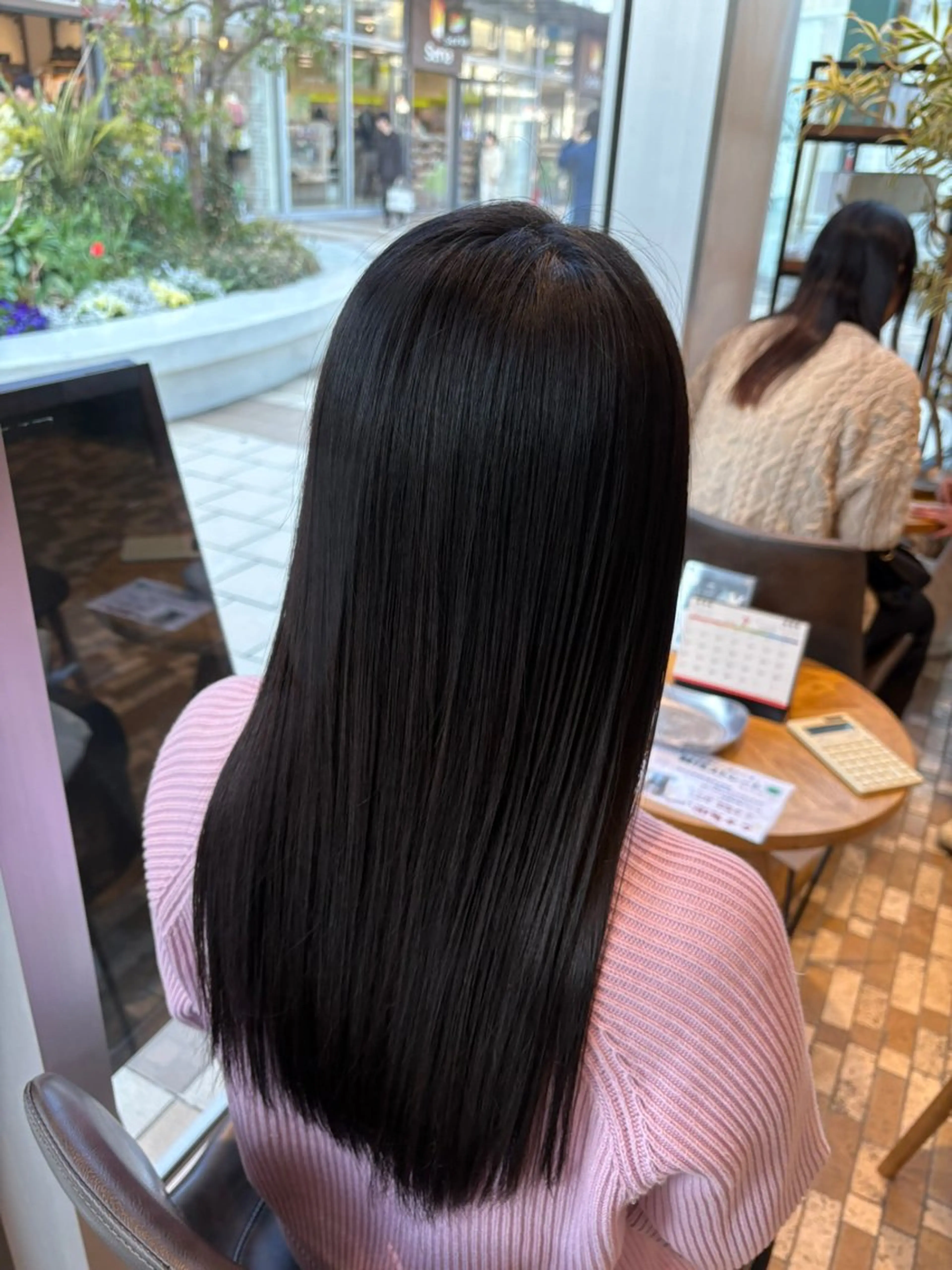 ロング カット ヘアカラー 縮毛矯正 Lolonois 森ノ宮/RINのヘアスタイル