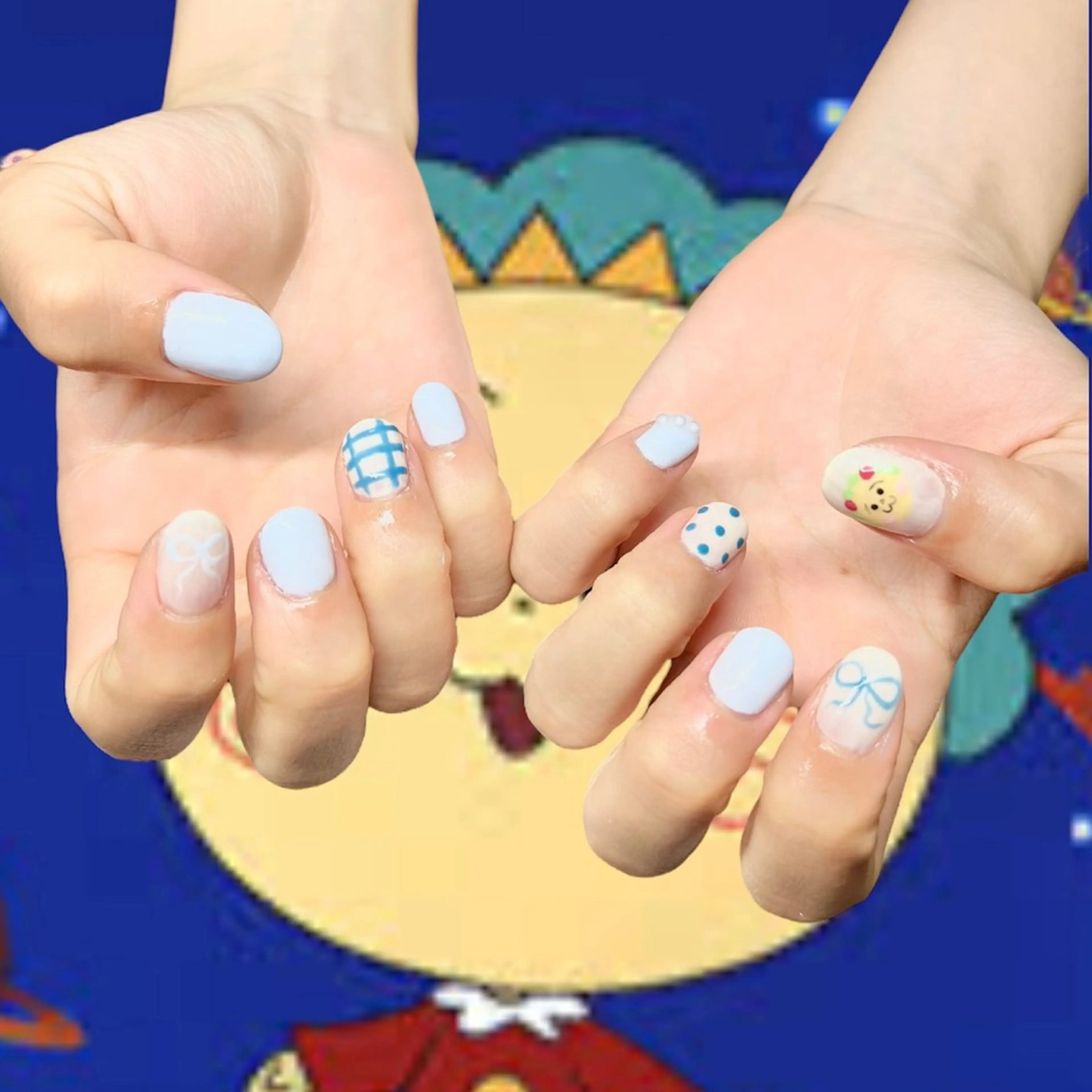 ネイル ハンドネイル ハンドケア nailashroom池袋店所属・⭐️Nailash 池袋店URARA⭐️のネイルデザイン