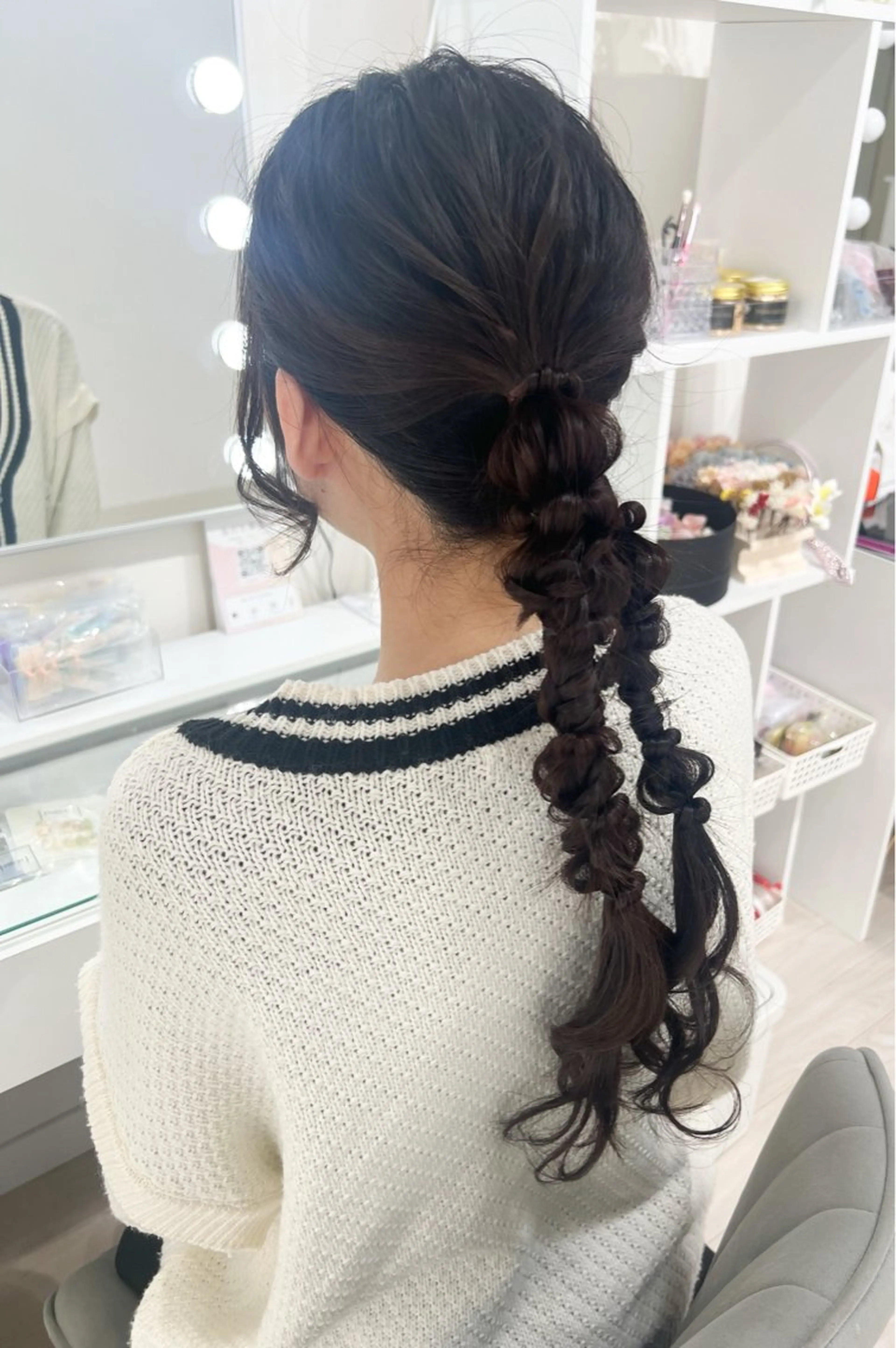 ロング ヘアセット ヘアメイク🎀 佐野 妃都美のヘアスタイル