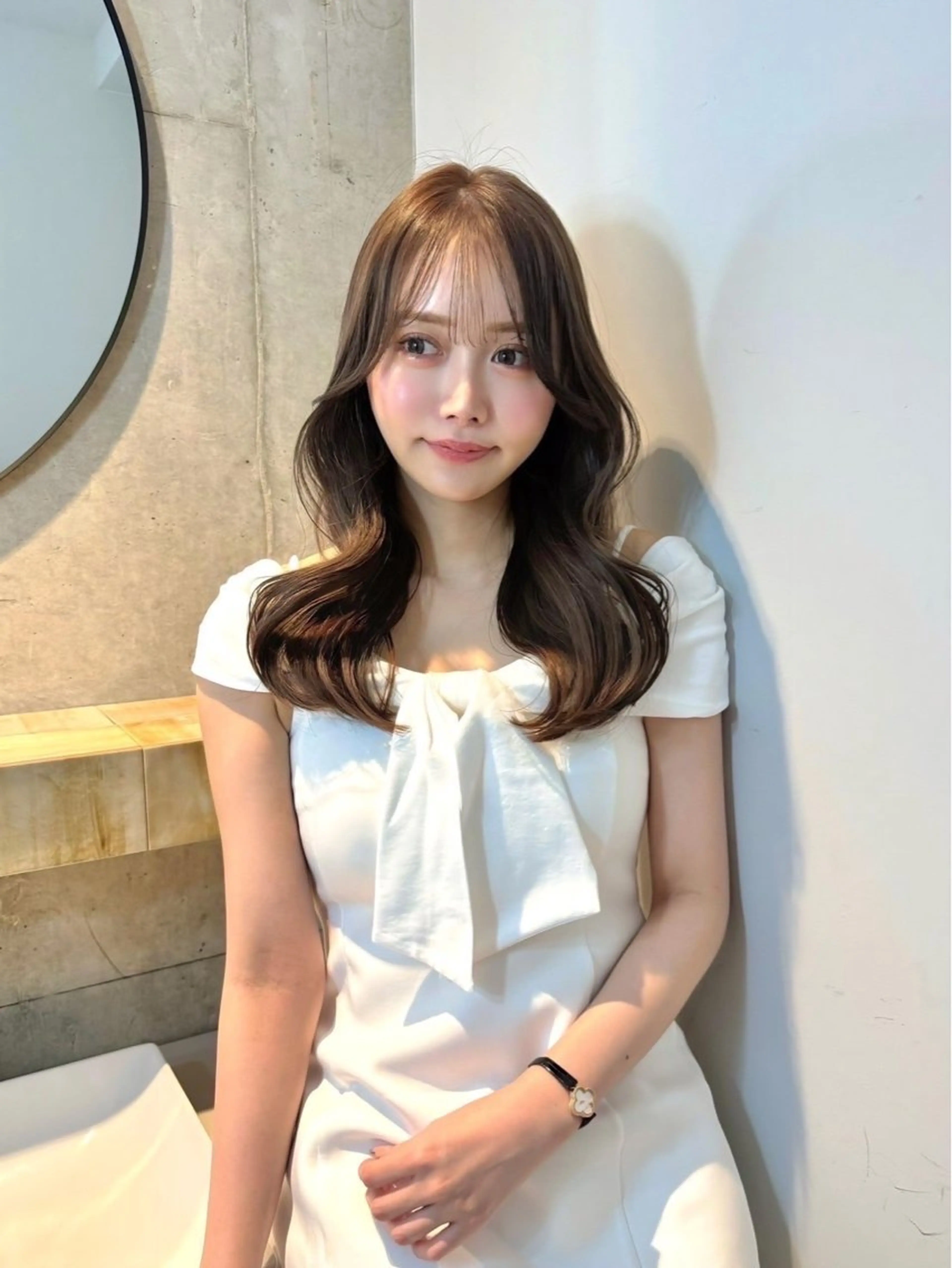 セミロング 原田 智行のヘアスタイル
