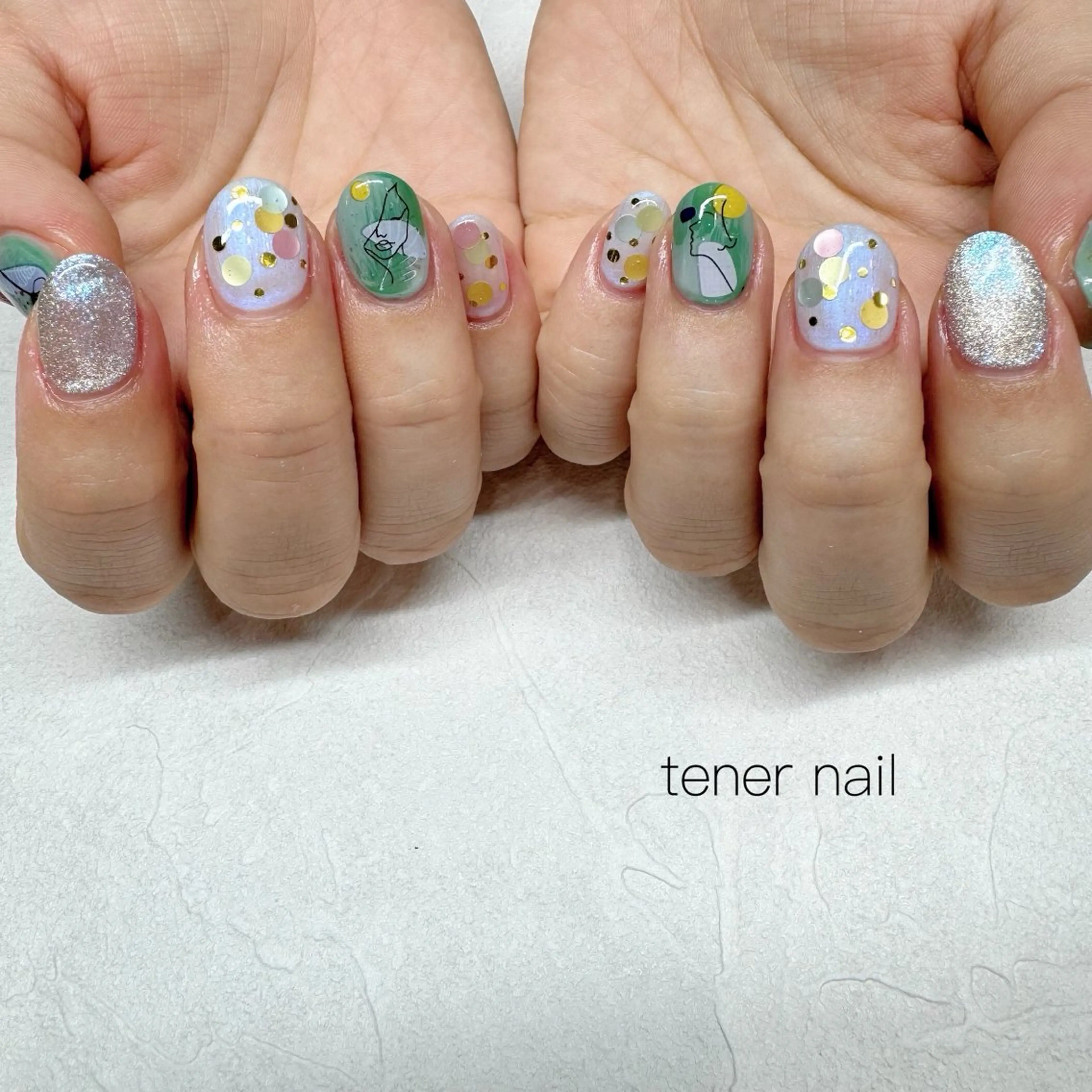 ネイル ニュアンスネイル ハンドネイル tener  nail  テネルネイル所属・テネルネイル tener nailのネイルデザイン