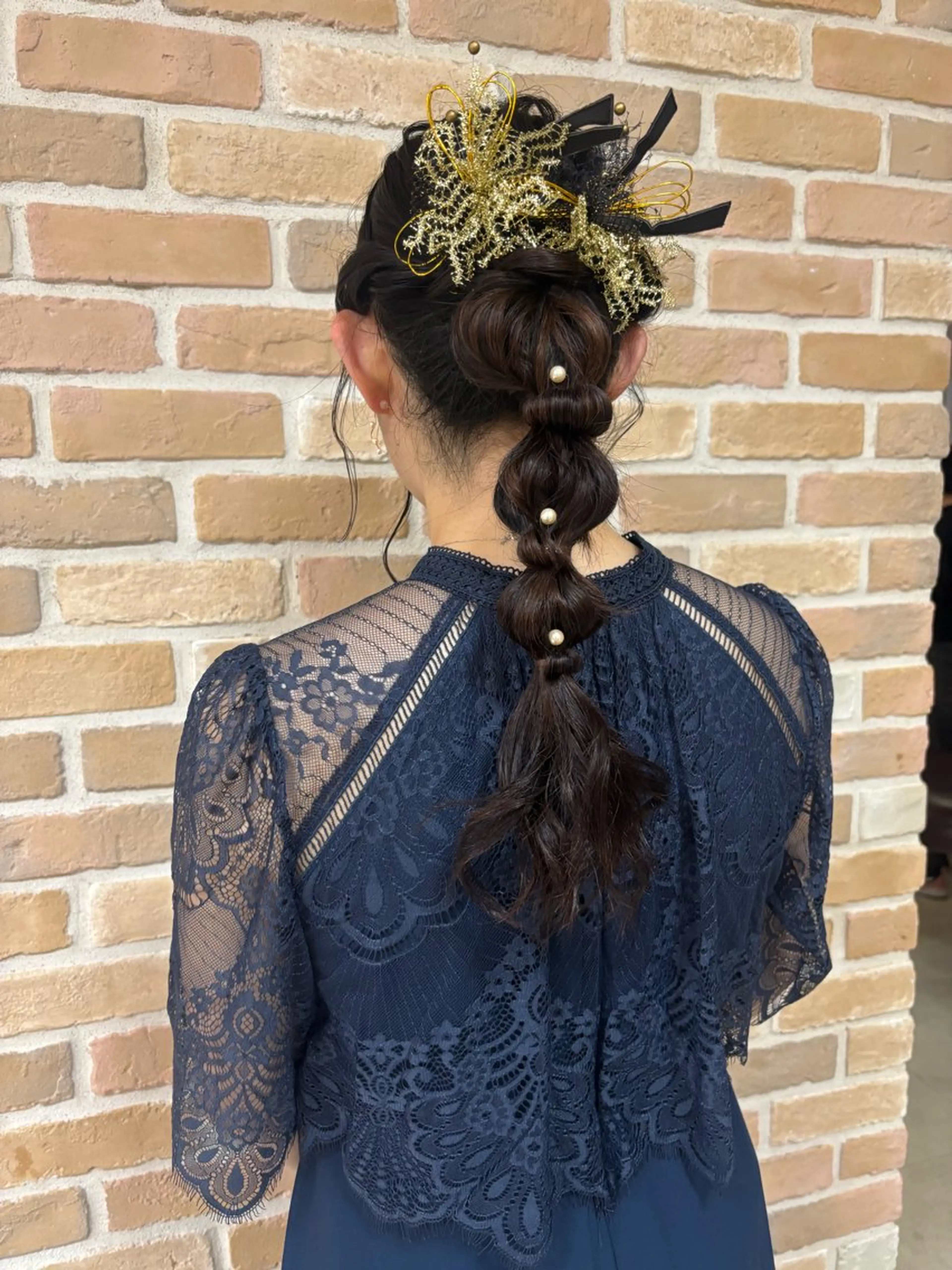 ヘアアレンジ 結婚式・ブライダル set-up所属・SET-UP 友田のヘアスタイル