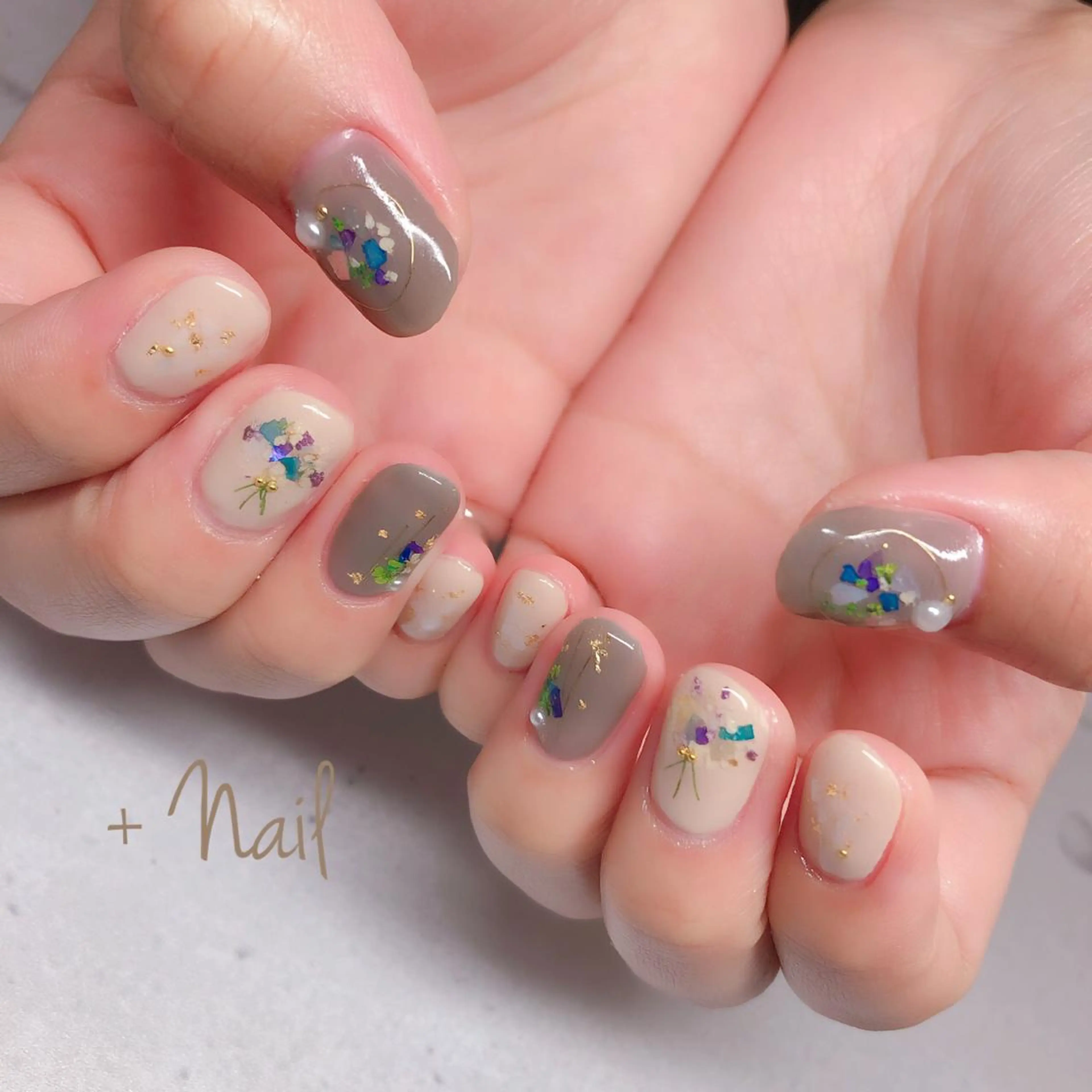 ネイル Aim* 深爪・自爪育成専門店のネイルデザイン