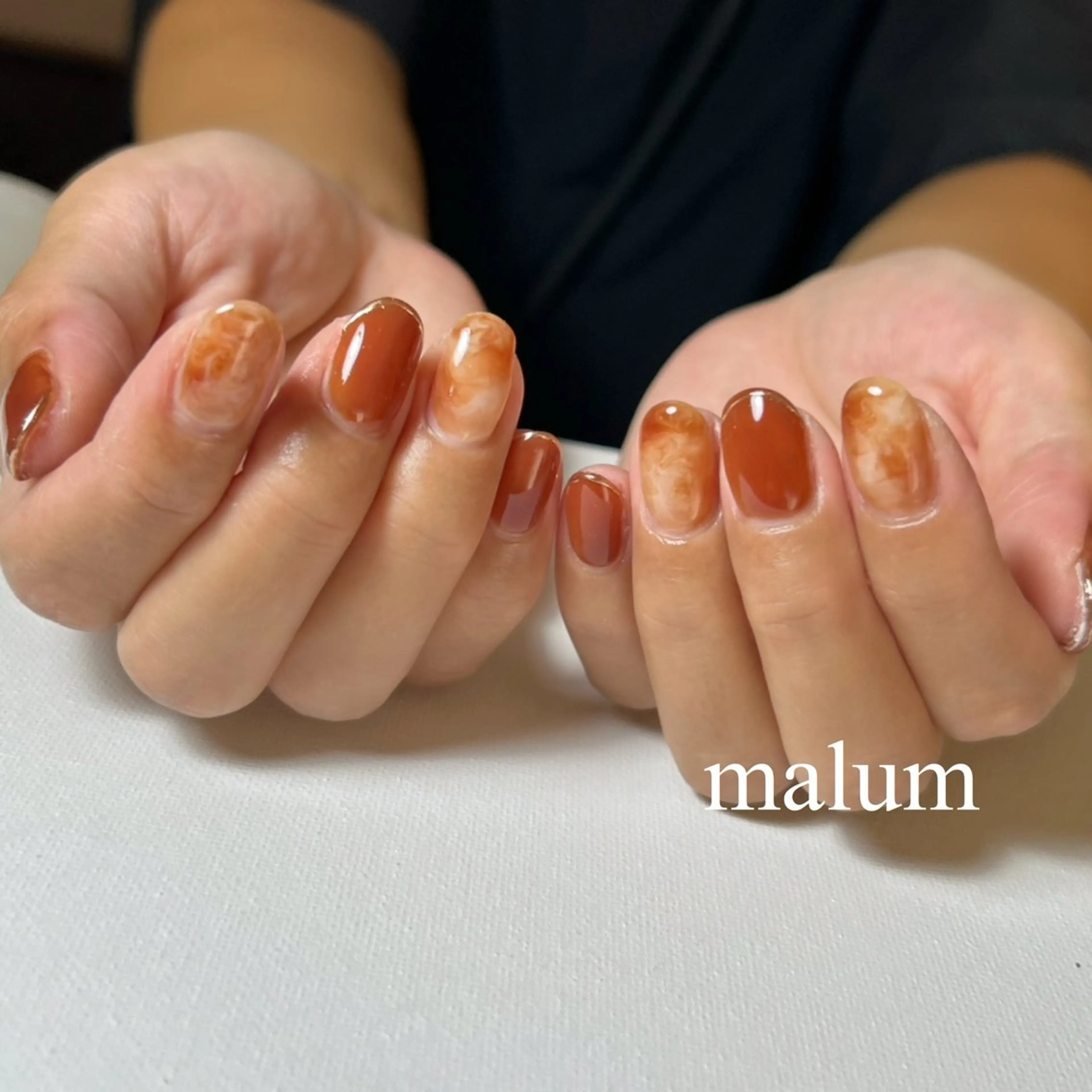 ネイル ハンドネイル malum nailのネイルデザイン