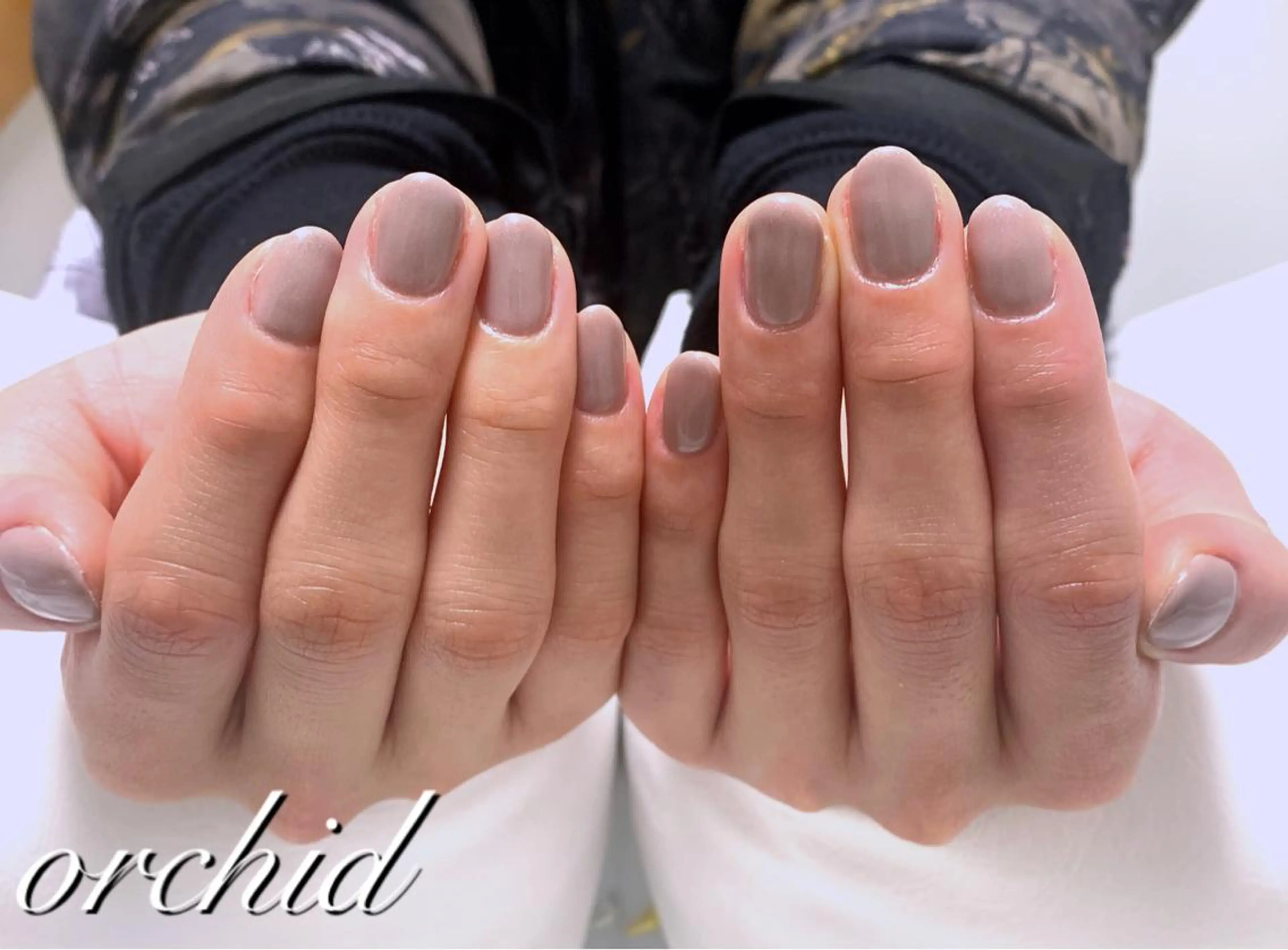 ネイル ラメ(グリッター) orchid ♡オーキッドのネイルデザイン