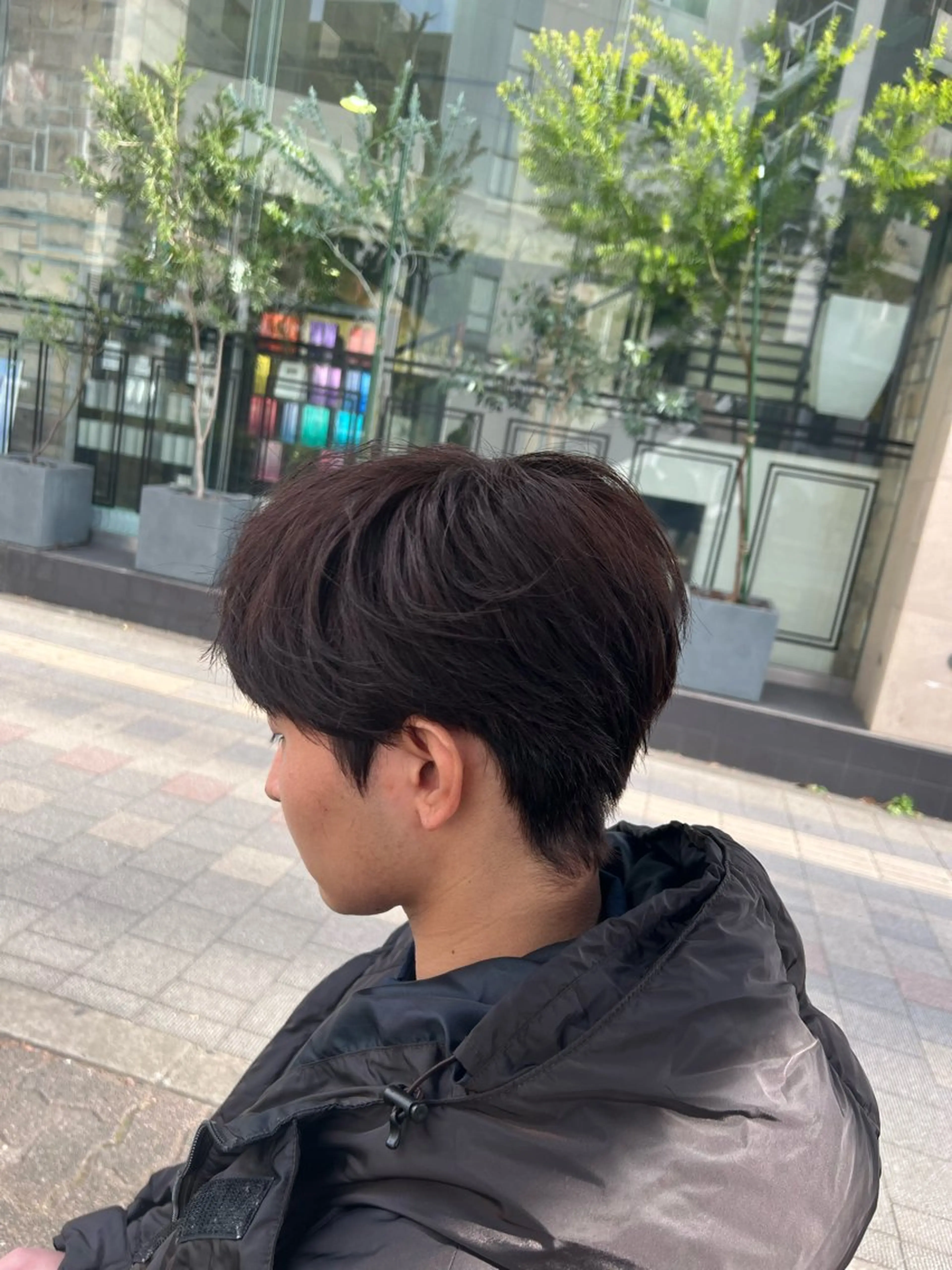 パーマ メンズ メンズパーマ カット パーマ 韓国ヘアダウンパーマ シャドウパーマ/航太のヘアスタイル