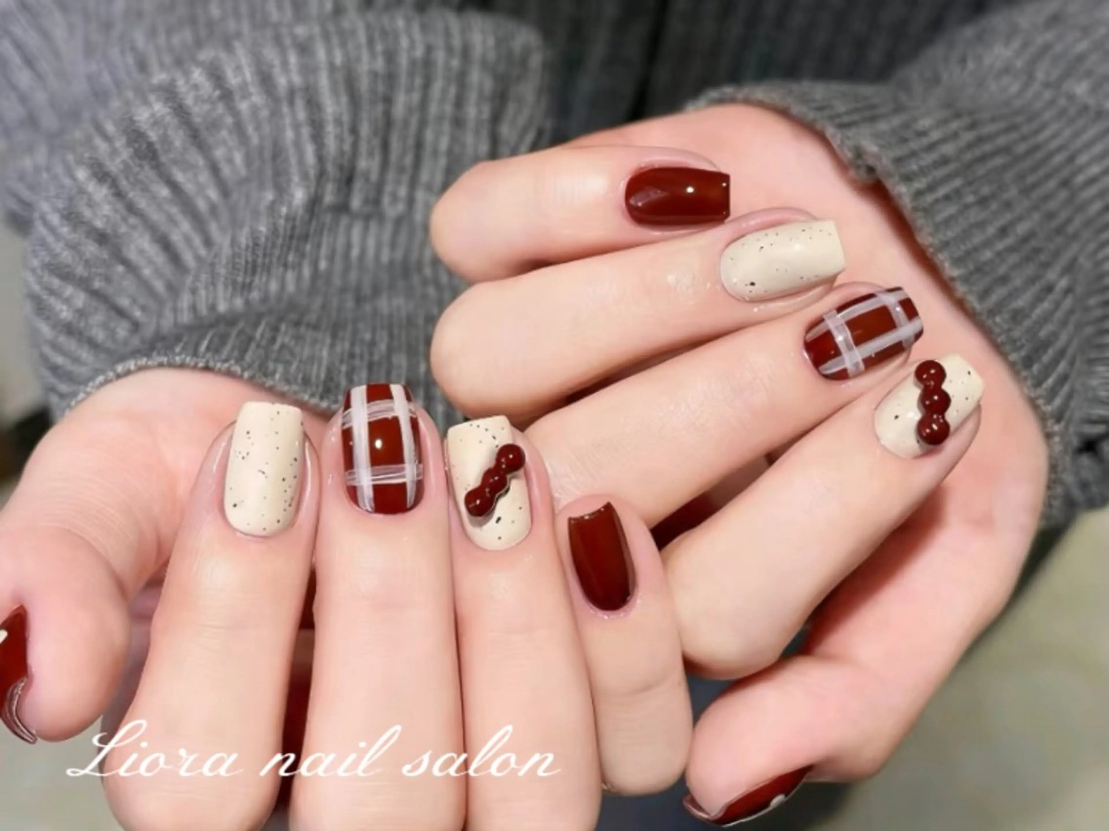 ネイル チークネイル フットネイル フレンチネイル ジェルネイル ガーリー ハンドネイル Liora ネイルサロン所属・Liora nail salonのネイルデザイン