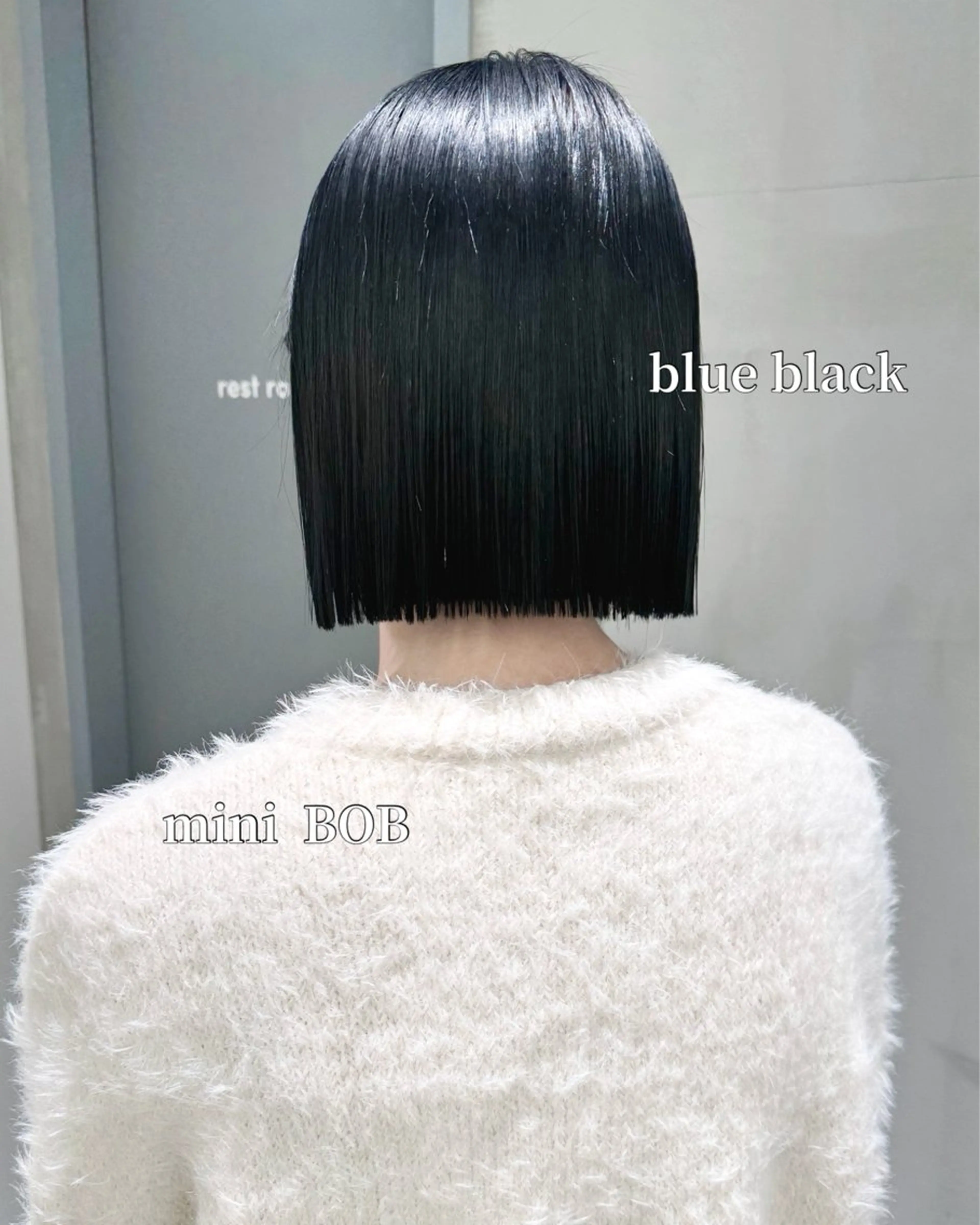 ショート ボブ 顔まわりレイヤー 顔周りカット レイヤーカット 外ハネヘア カット 縮毛矯正 トリートメント hollo渋谷所属・🇰🇷タッセルボブ /DAIKIのヘアスタイル