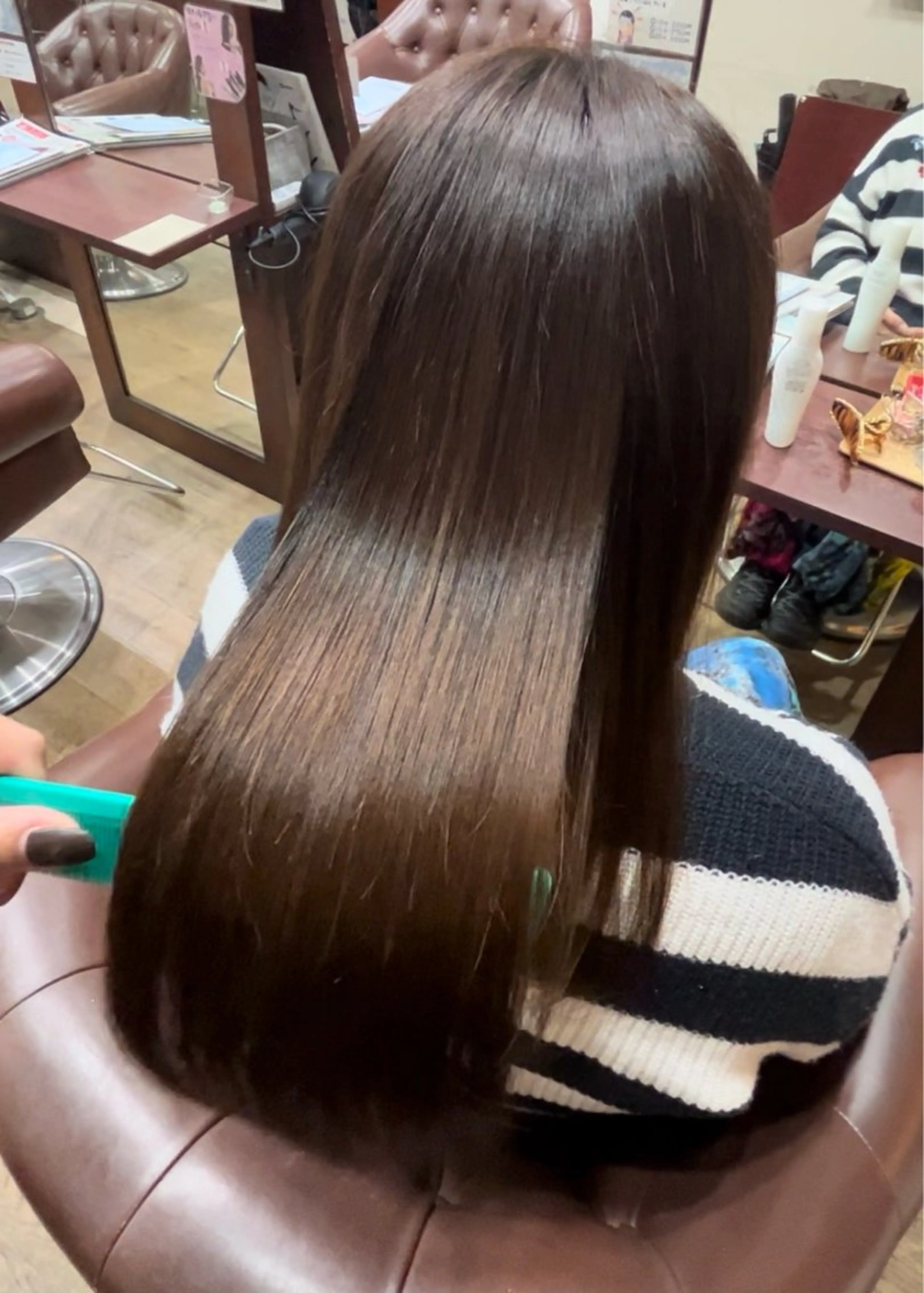 ロング Happiness王寺所属・髪質改善カラー 🫧萩原のヘアスタイル