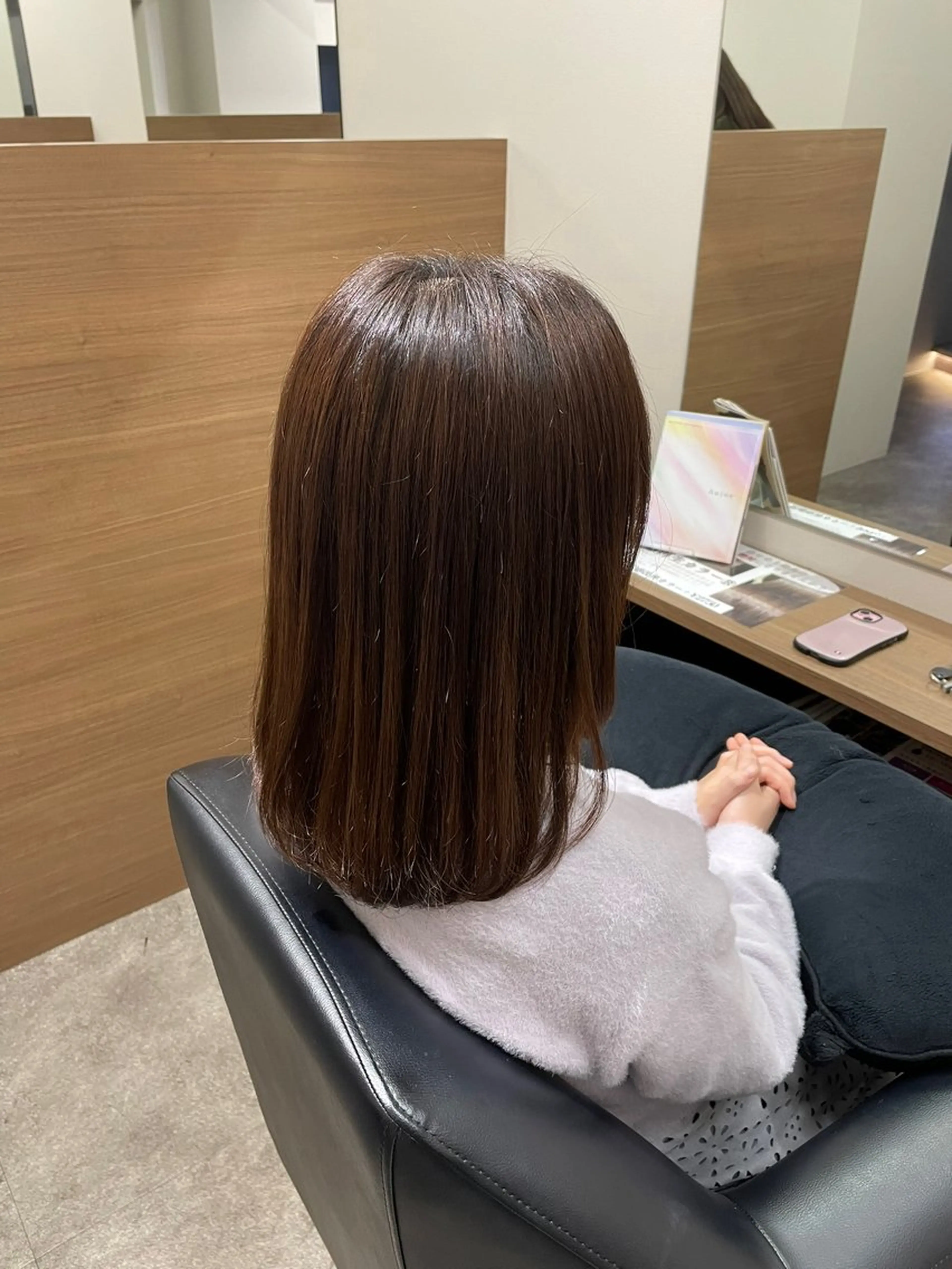 ミディアム パーソナルカラー診断 /伏見/赤坂 茉央のヘアスタイル
