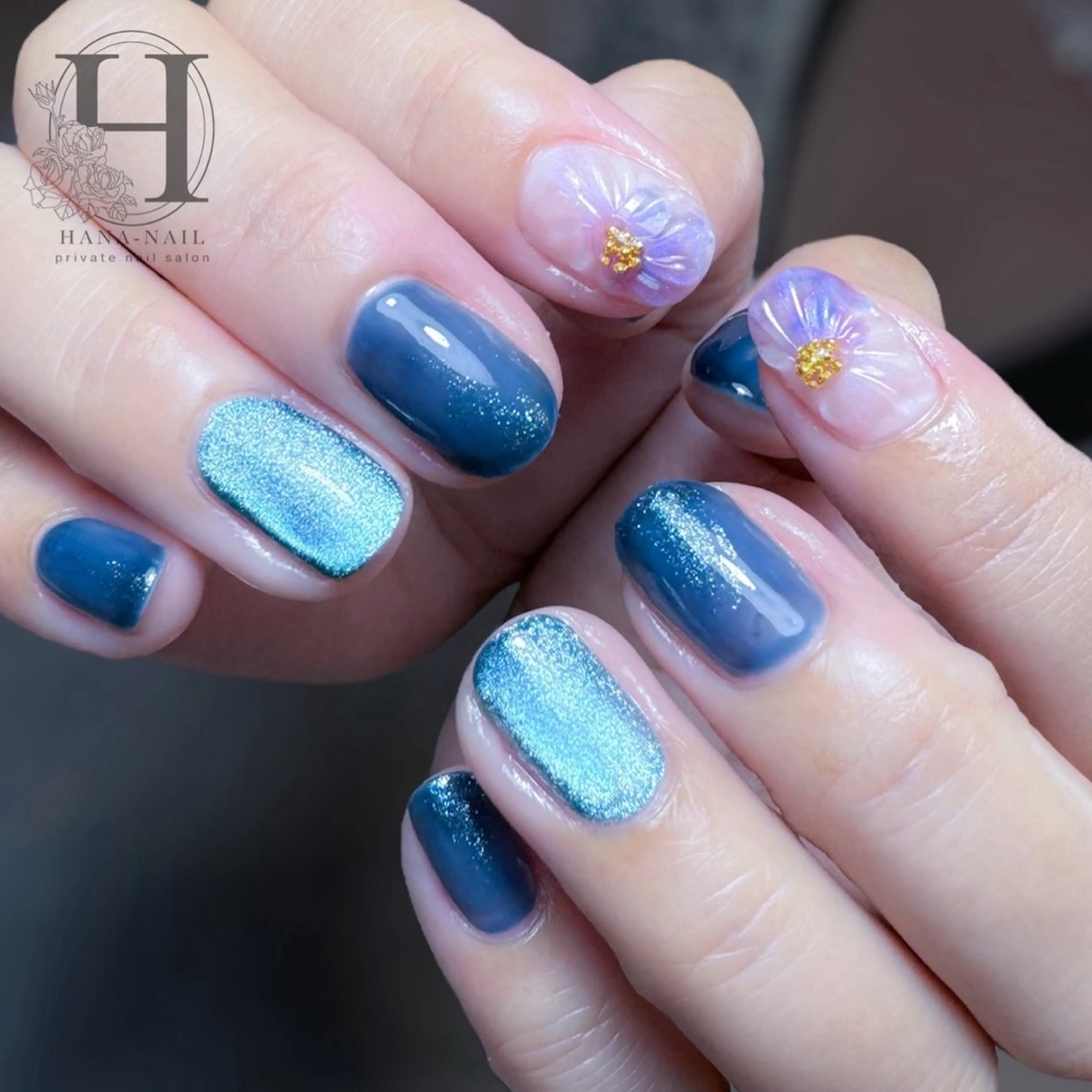 ネイル HANA-NAILハナネイル福山所属・Kao hana-nailのネイルデザイン