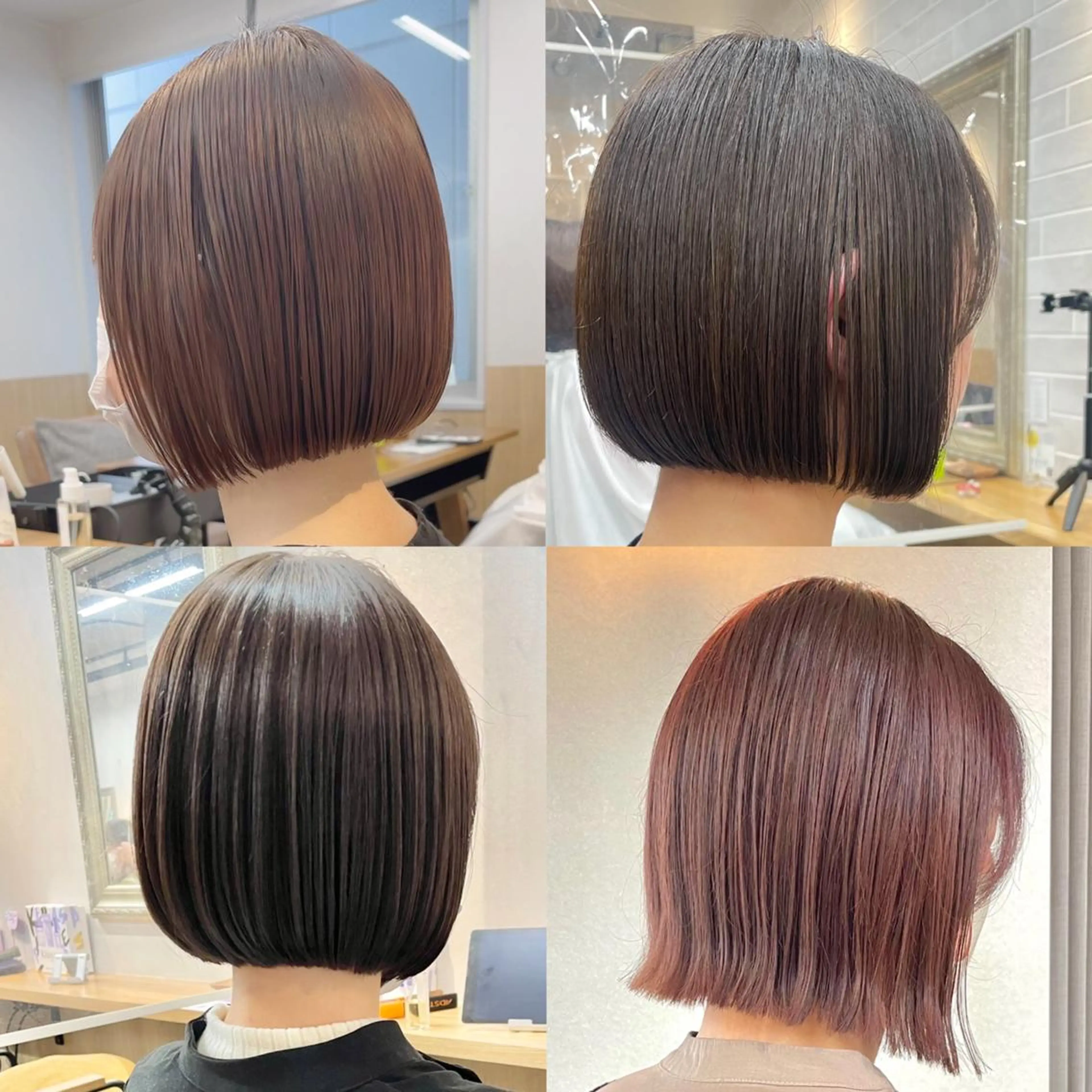 暖色カラー＋トリートメント🩷　❤️‍🔥髪質改善カラーの写真