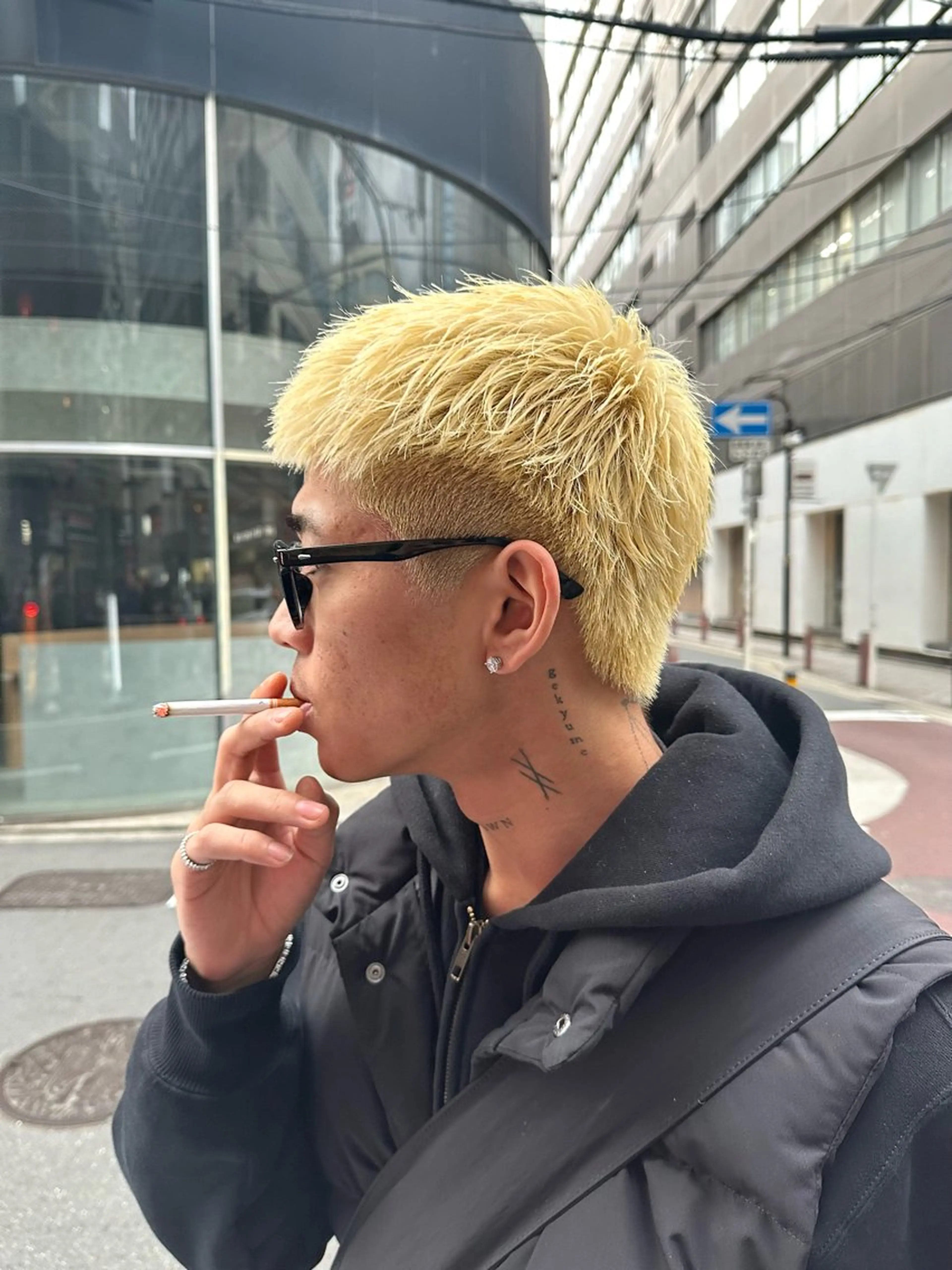 カラー メンズ GO TODAY シェアサロン心斎橋edel店所属・【メンズ特化美容師】 岩城　昇悟のヘアスタイル
