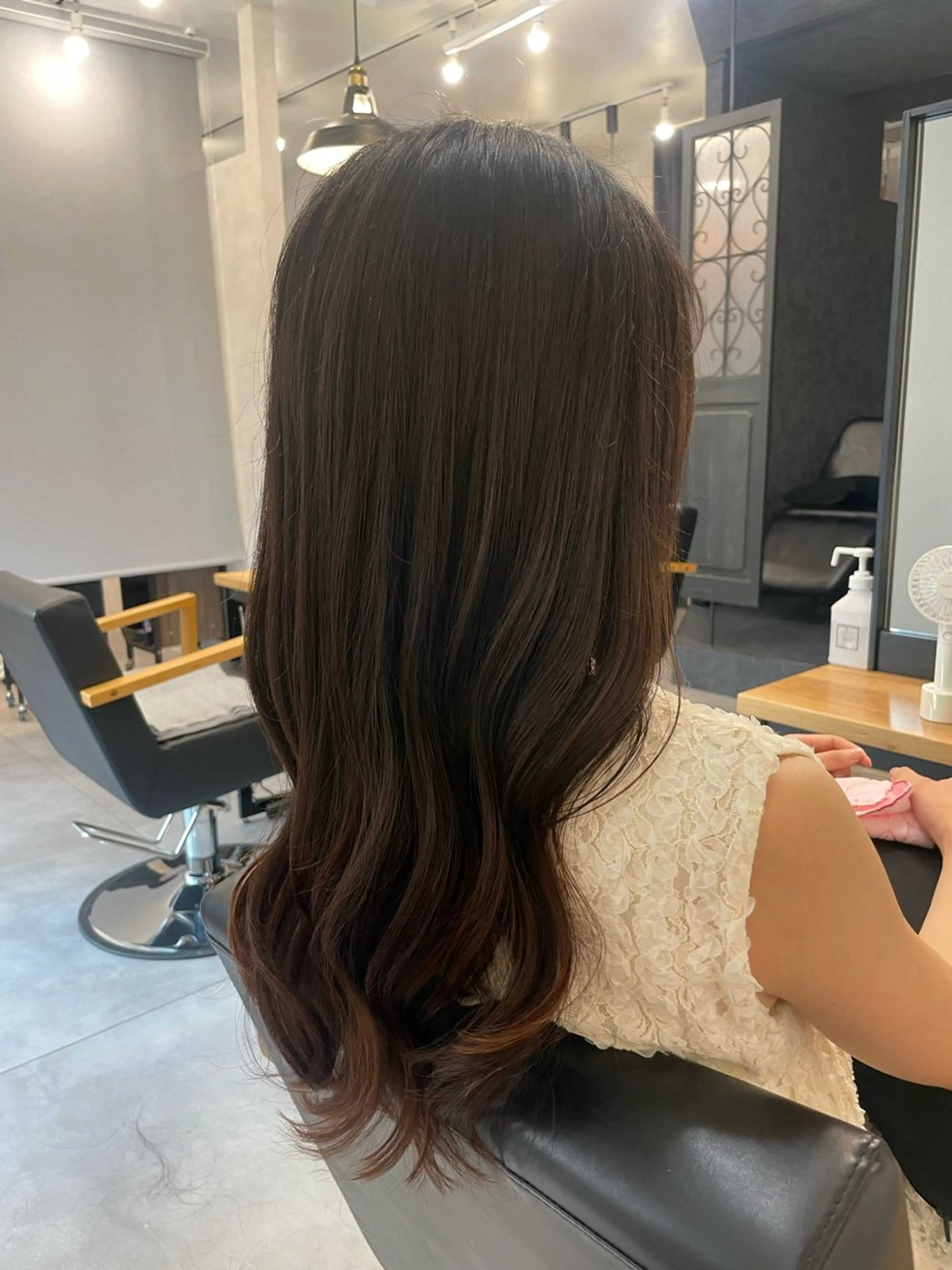 ロング カット トリートメント 今村 南穂のヘアスタイル