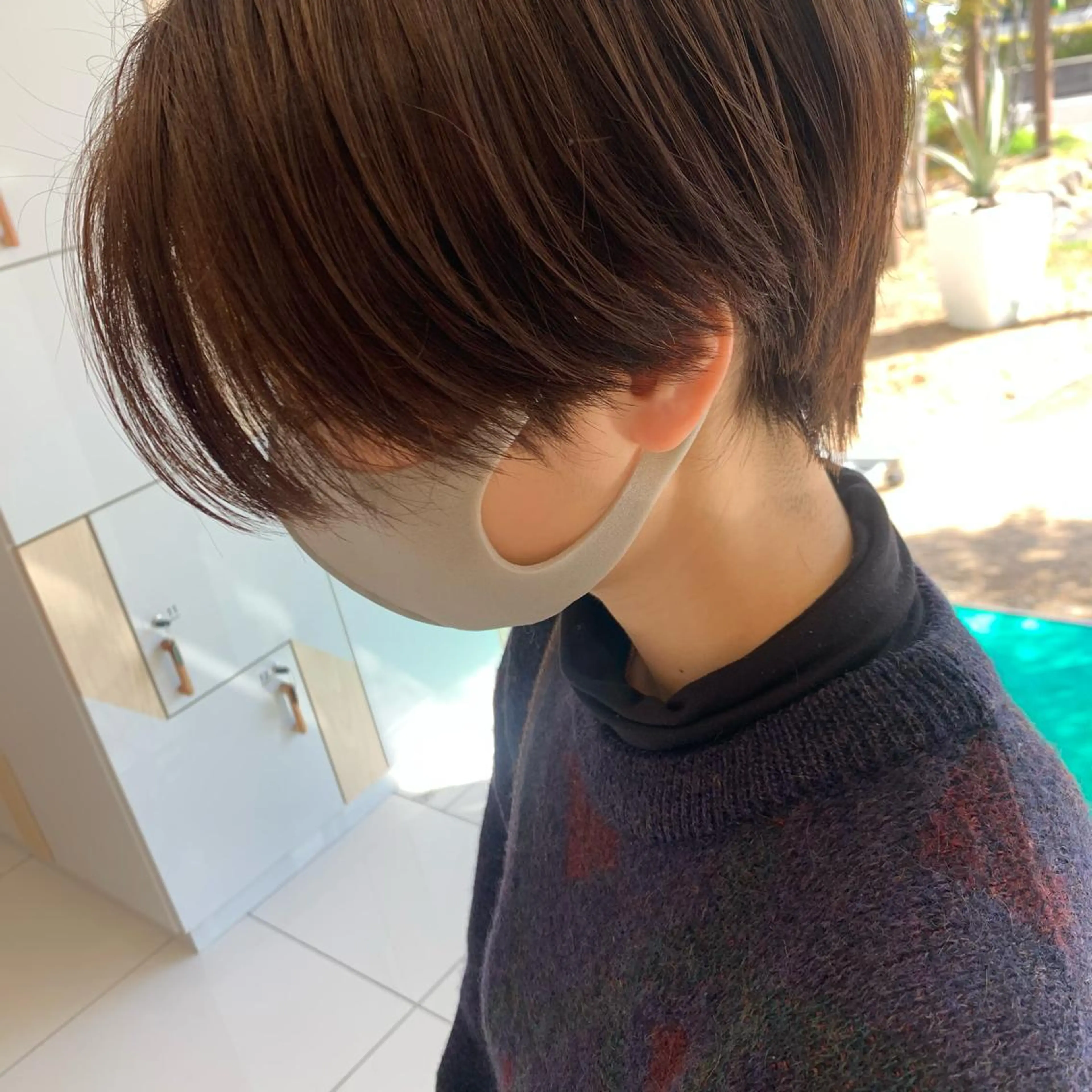 ショート ハンサムショート ショートヘア カット 畠山 華奈のヘアスタイル