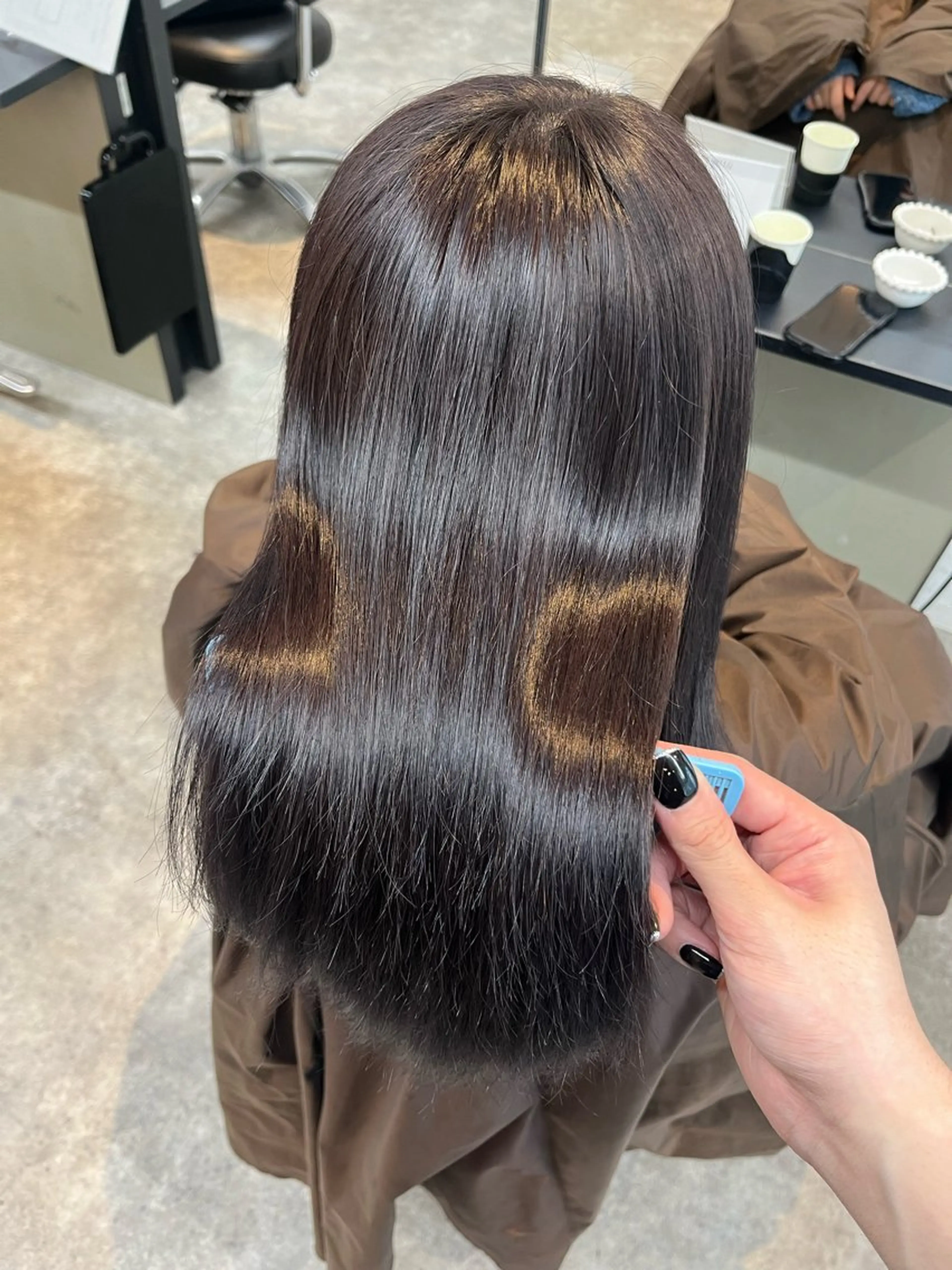 セミロング ヘアカラー トリートメント kanato🇰🇷 【札幌韓国ヘア】のヘアスタイル