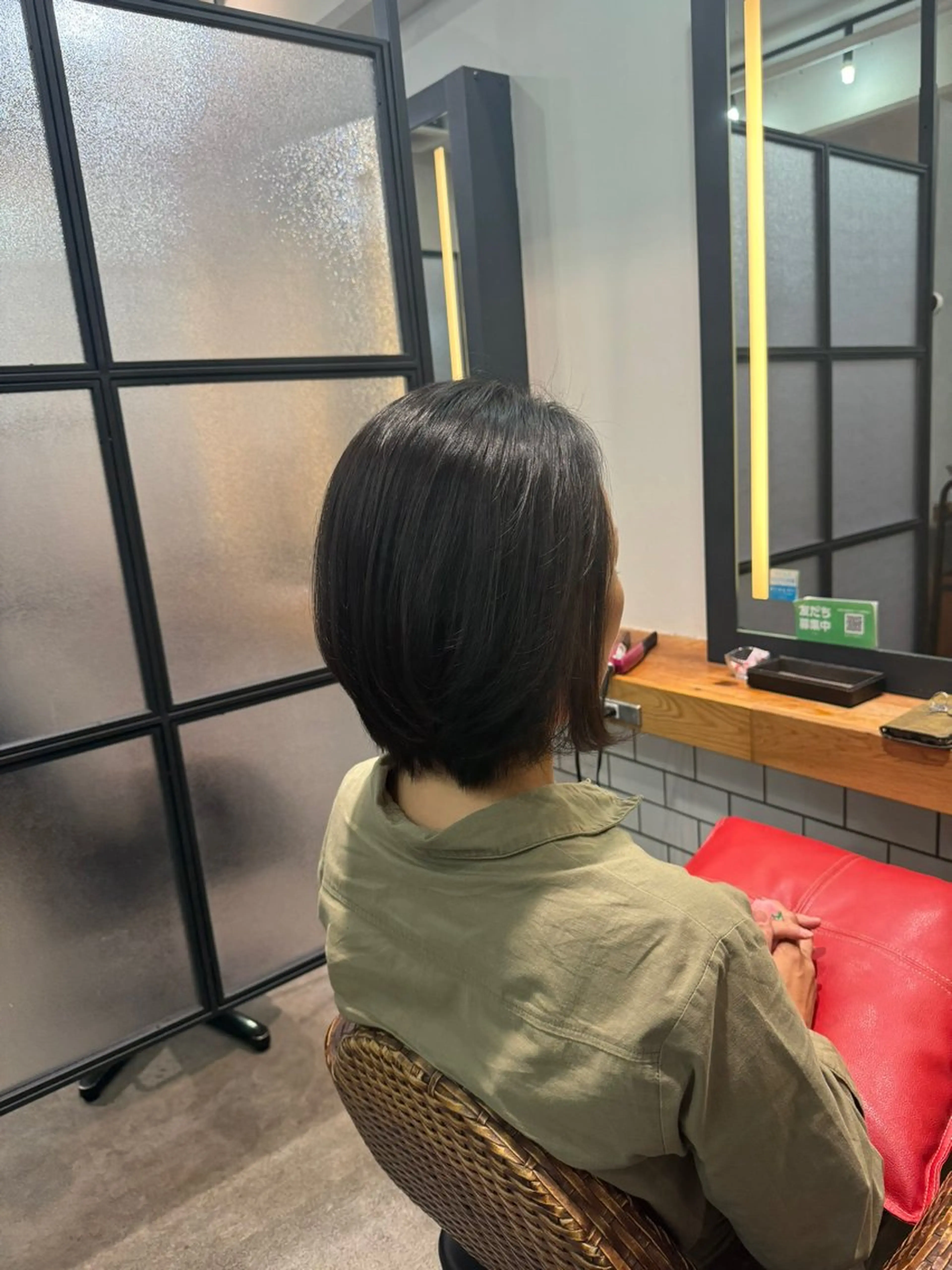 ショート カット 縮毛矯正 暖色カラー🤎Red Neo　meiのヘアスタイル