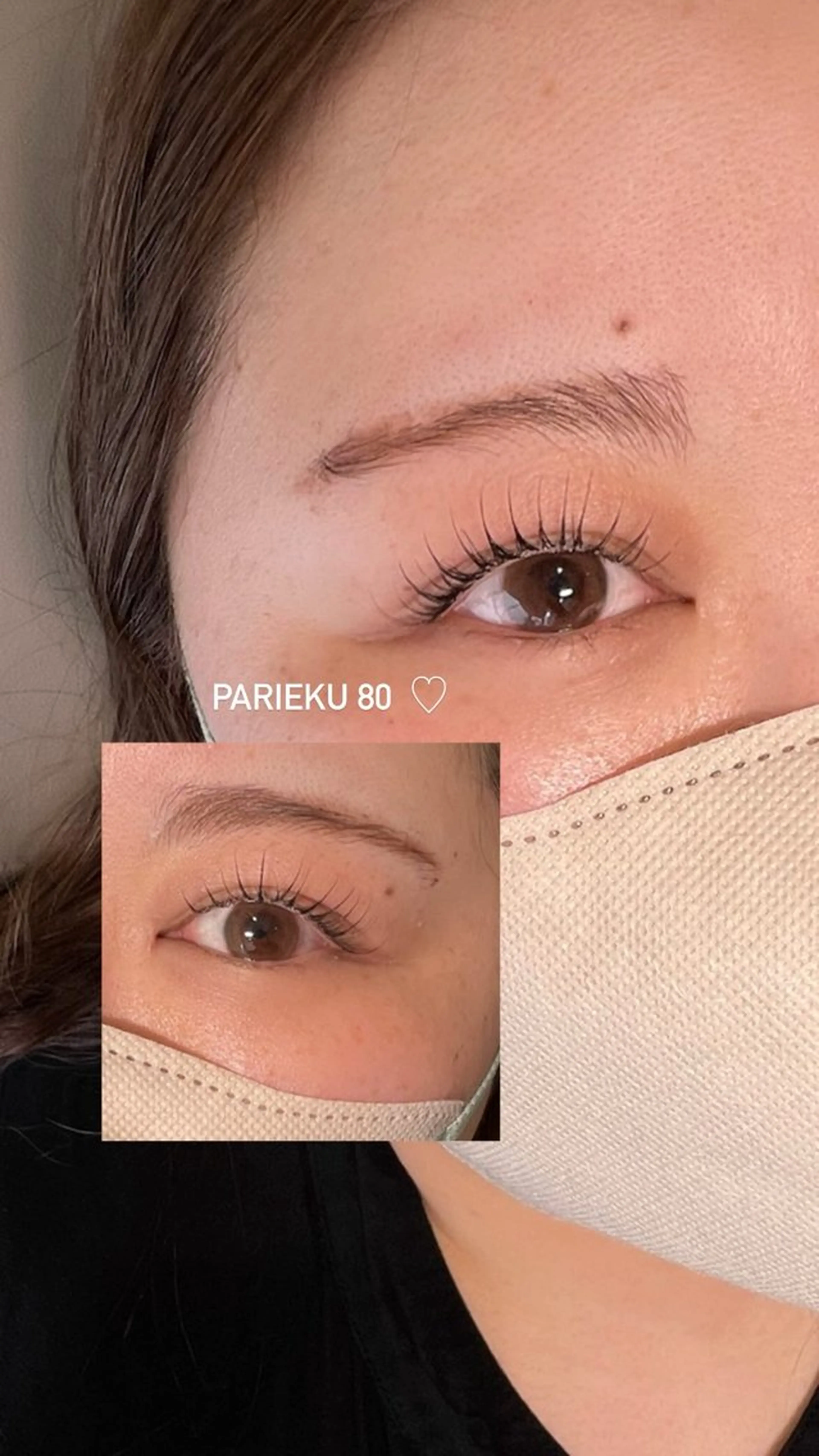 マツエク・マツパ マツエク My sweet salon 明石駅前店所属・eye MIRAIのマツエク・マツパデザイン