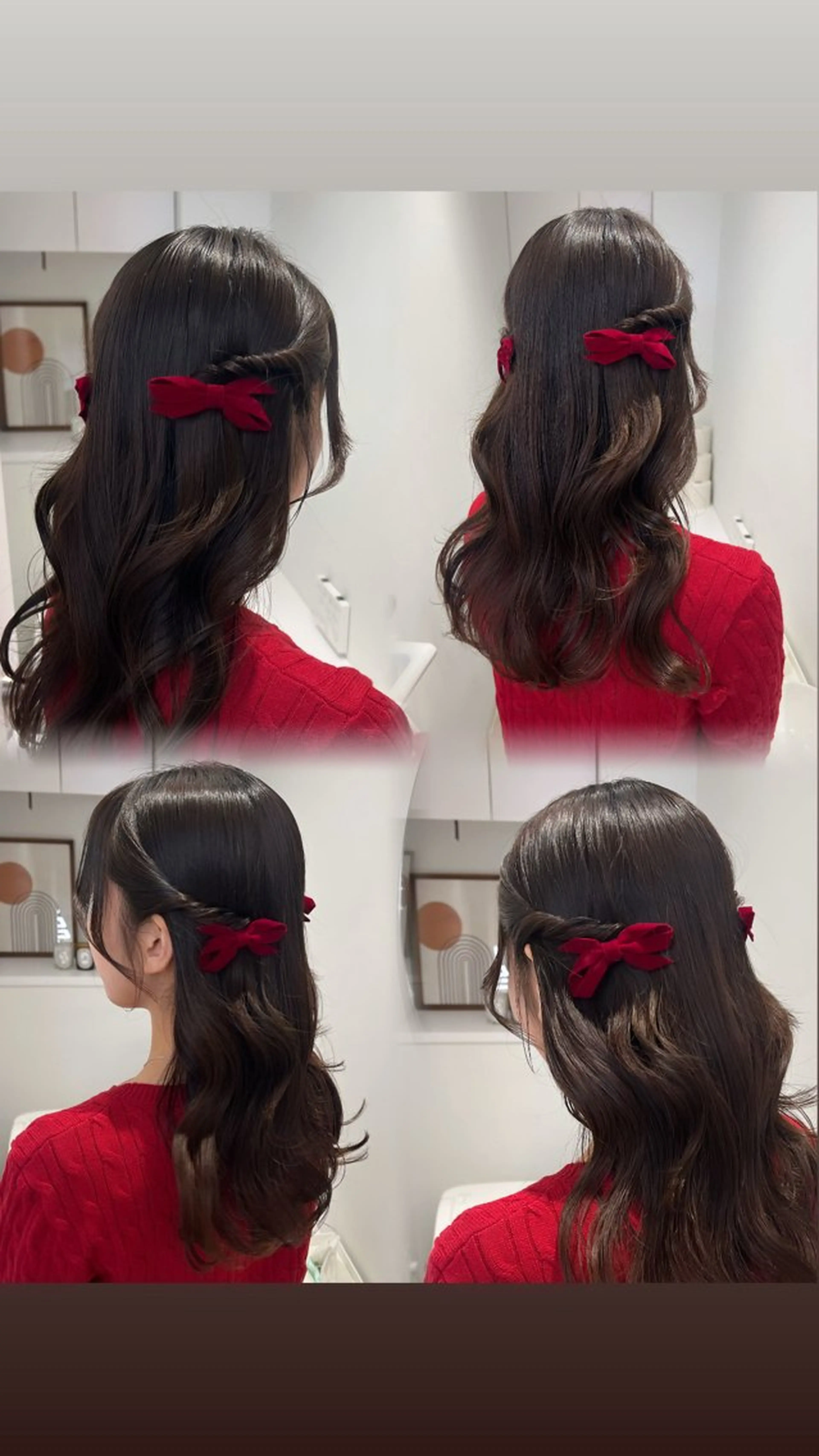 ヘアアレンジ ヘアセット アレンジ/ブラウン カラー HARU🕯のヘアスタイル