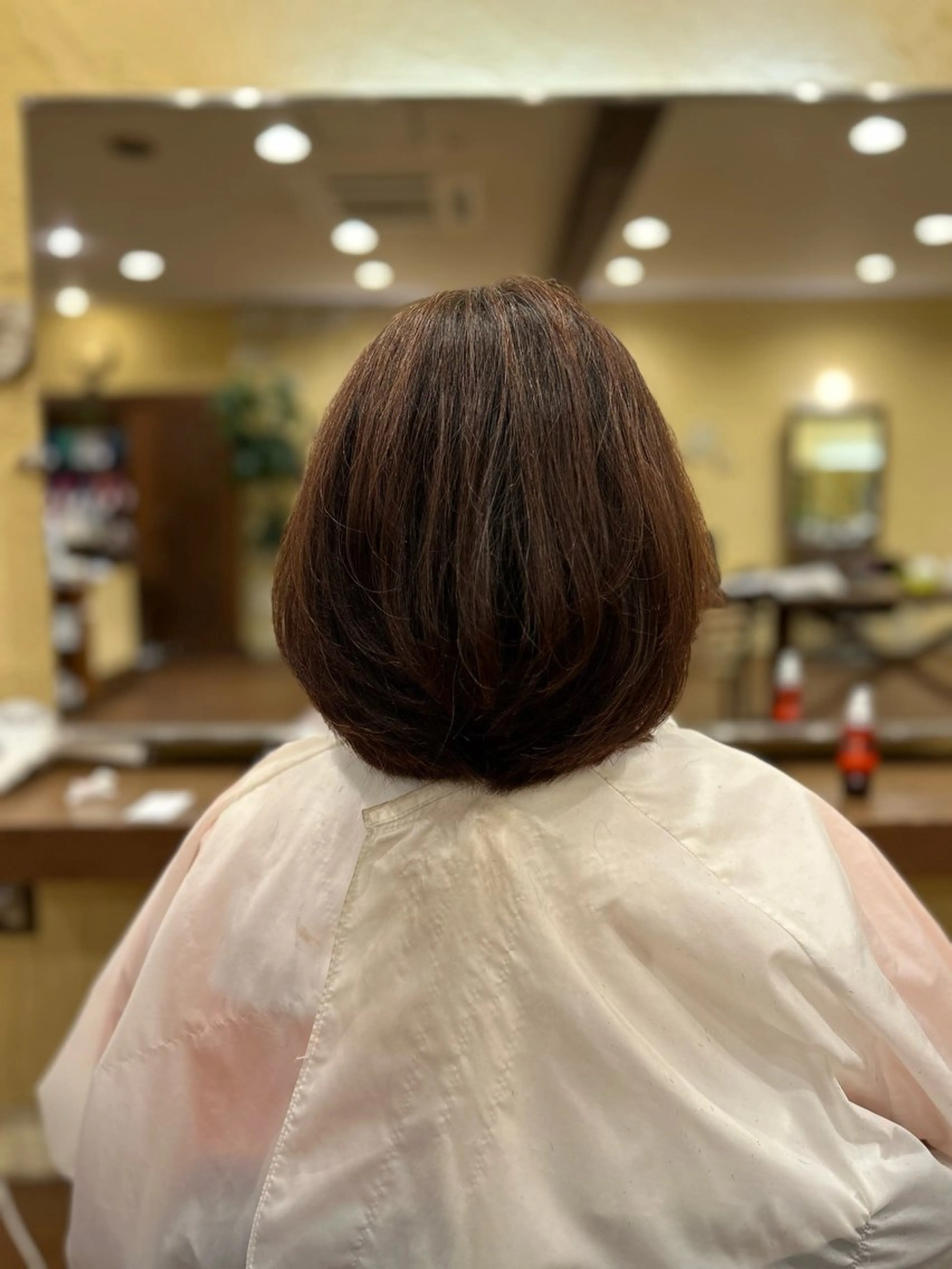 ミディアム Oggi所属・悠莉/ショート/ ボブ/レイヤーのヘアスタイル