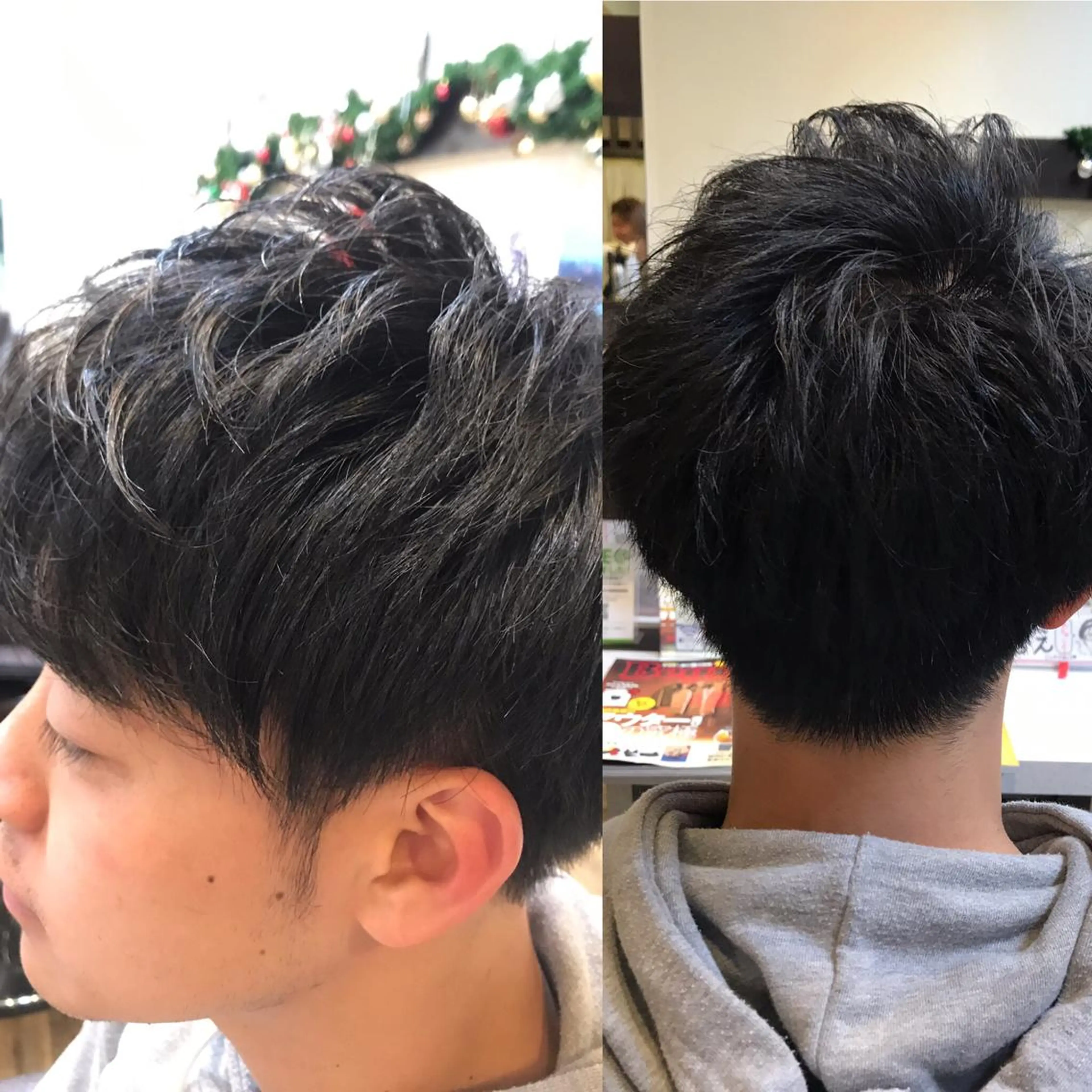 ショート メンズ ツーブロック 刈り上げ ショートヘア 赤羽、髪質改善サロン 吉野リョウスケのヘアスタイル