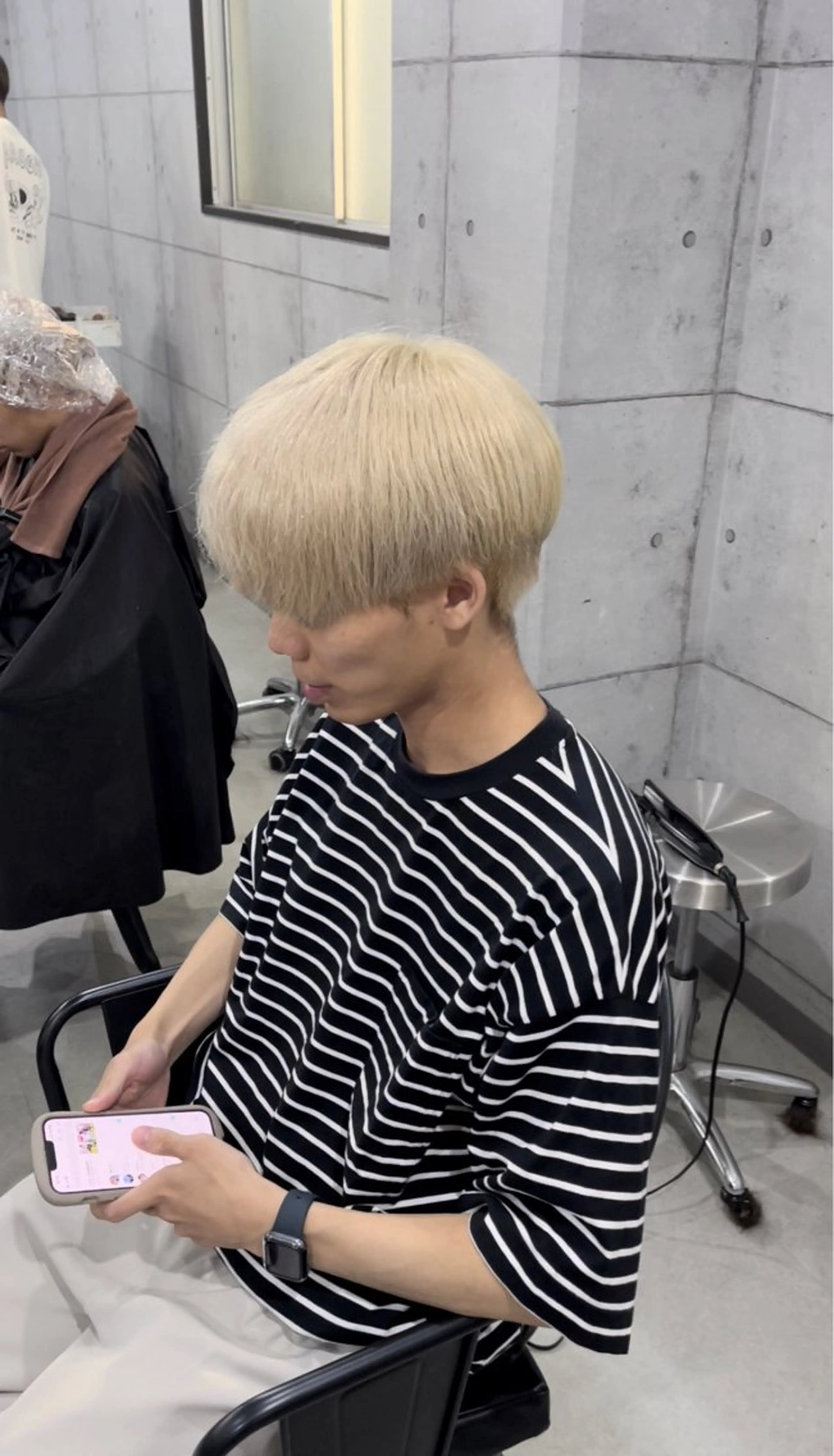 カラー UNBALANCE OSAKA所属・縮毛矯正モデル 募集中Yuuriのヘアスタイル